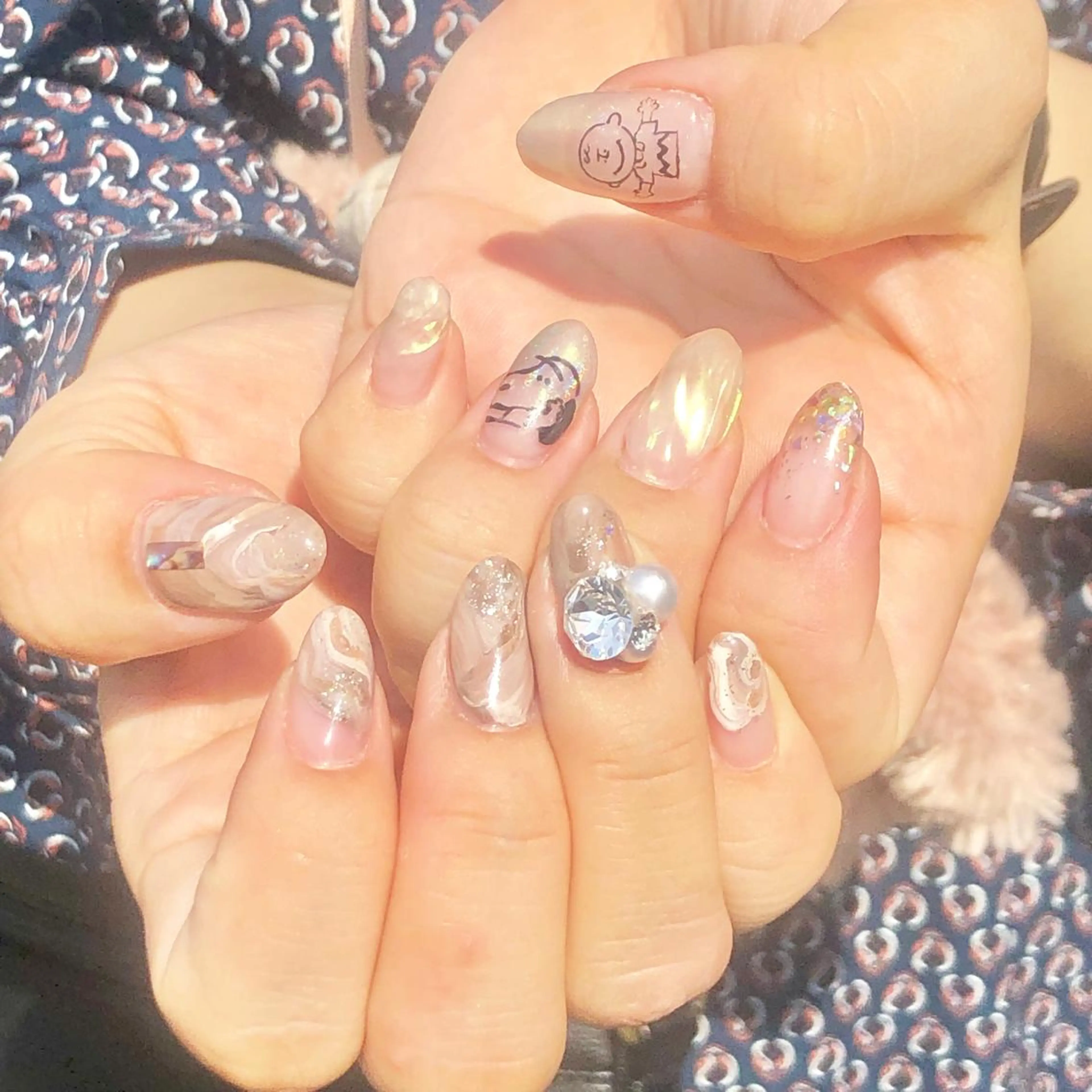 ネイル nuk.所属・坂本 萌のネイルデザイン