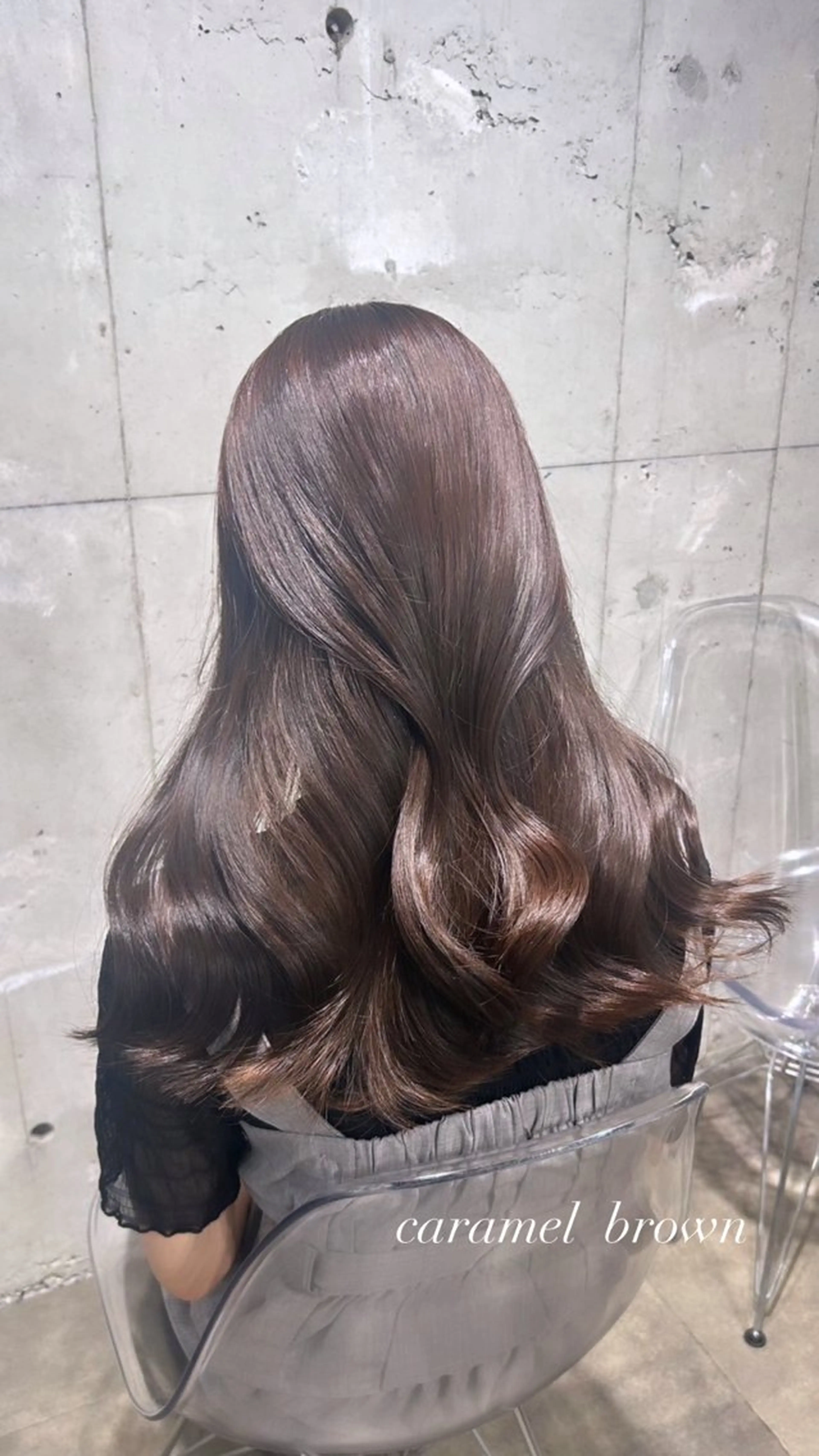 カラー ヘアカラー トリートメント ヘアセット 🤍ベージュ/透明感 韓国ヘア/まりん🤍のヘアスタイル