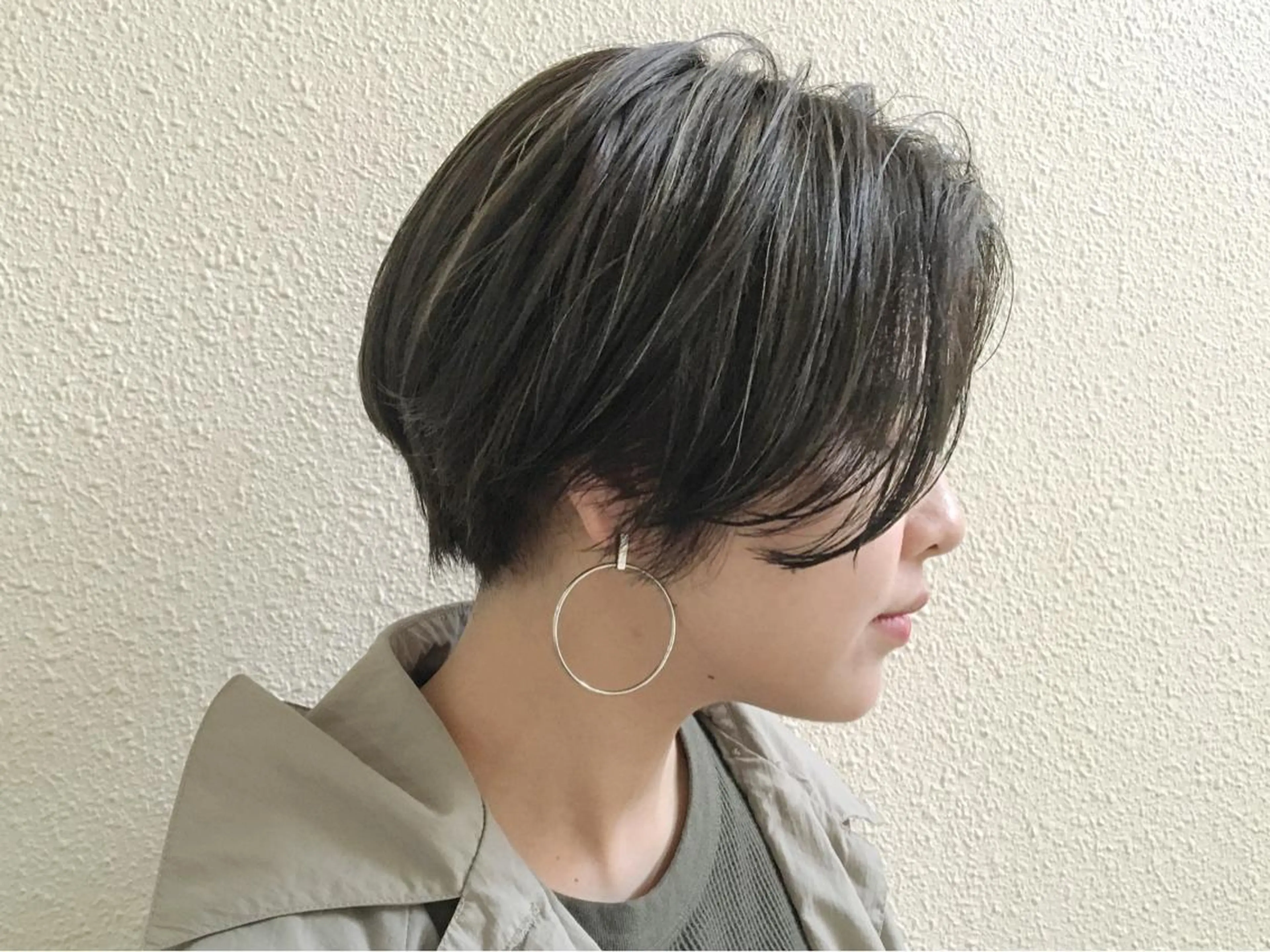 ショート カラー ハイライトカラー ハイライト 半個室女性salon 🩰Natsumiのヘアスタイル