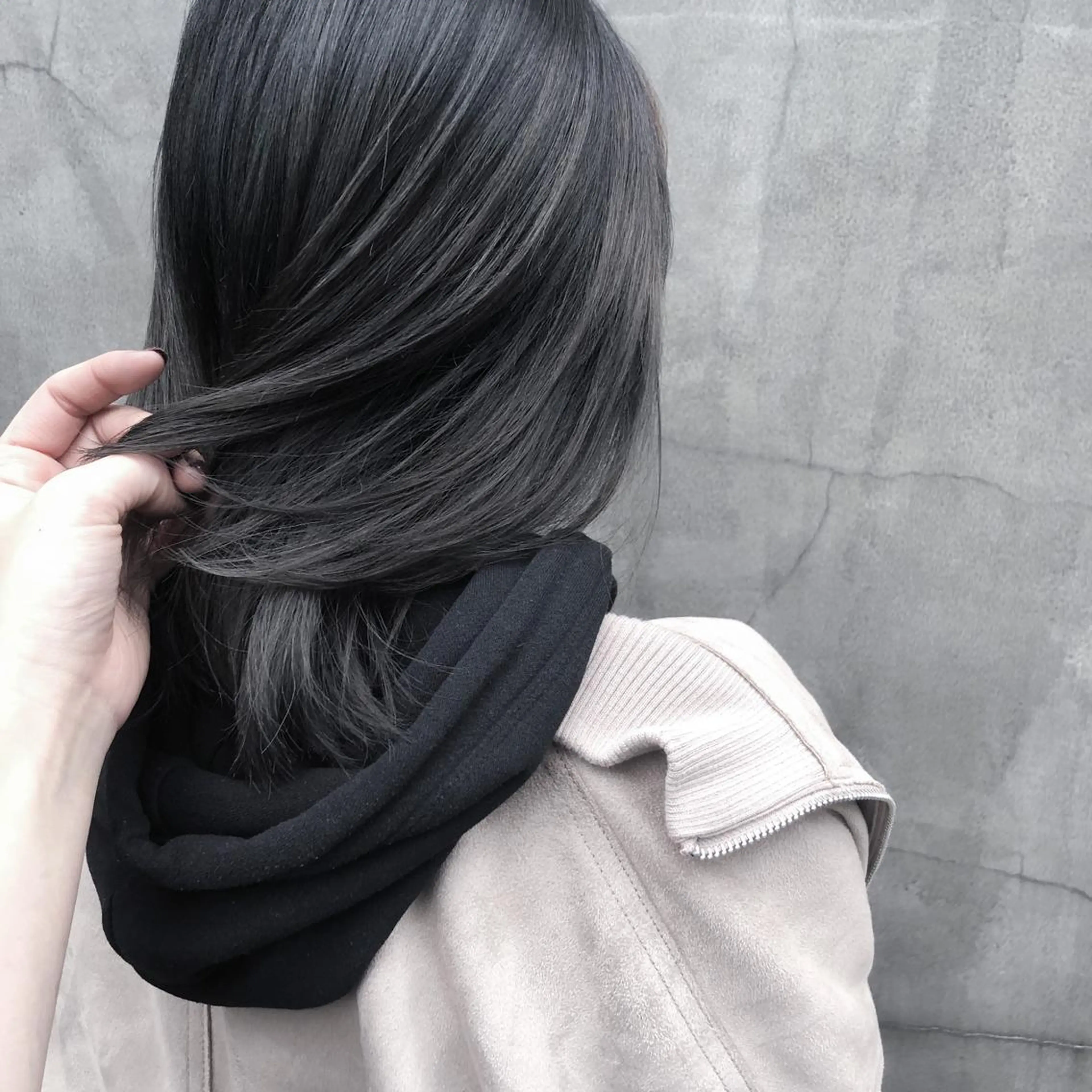 ミディアム カラー ダークグレー GO TODAY 原宿本店所属・🎁丁寧なカウン セリング/DAIKIのヘアスタイル