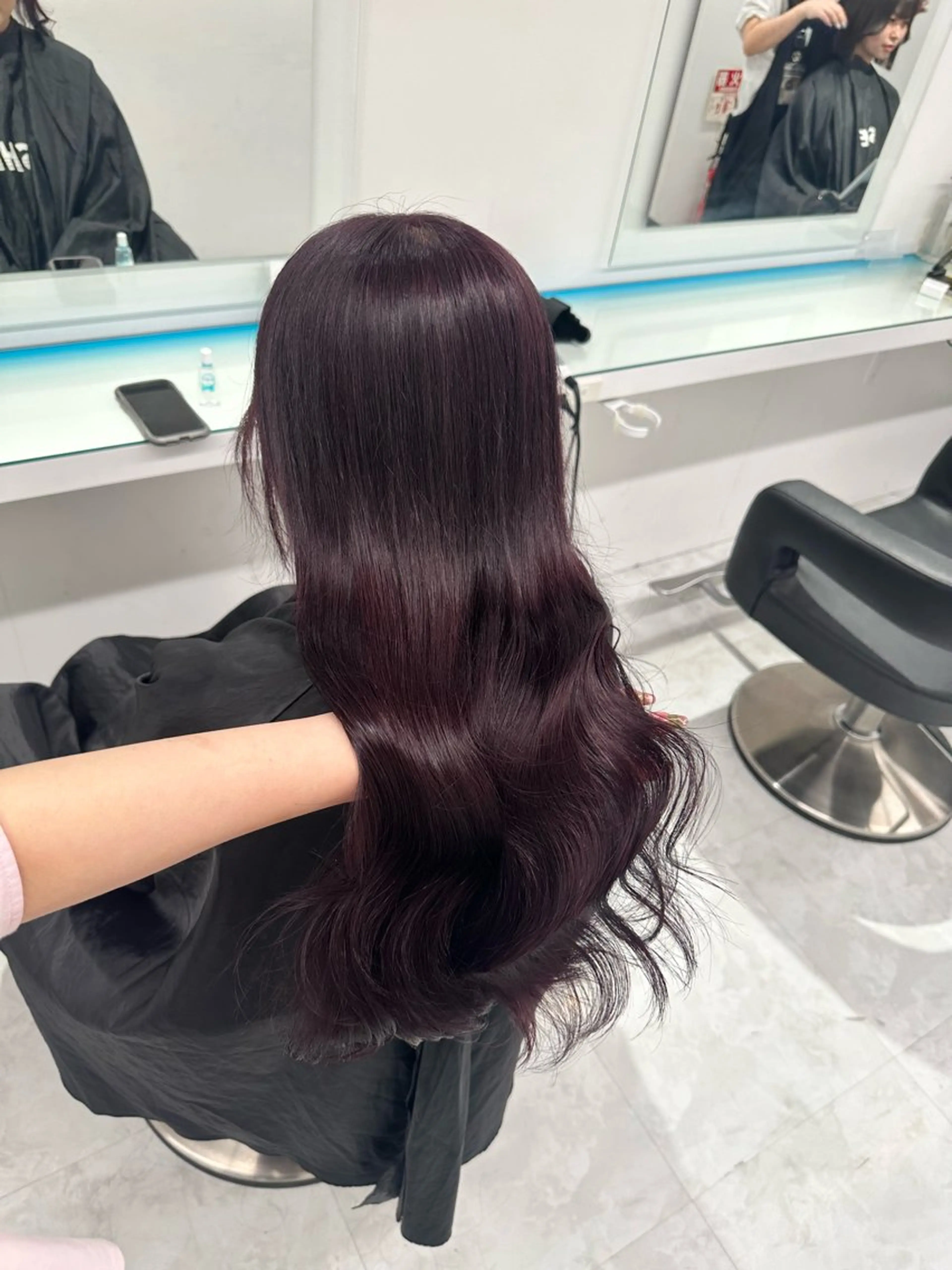 カラー マンツーマン/原宿/ 透明感カラー⭐️のヘアスタイル