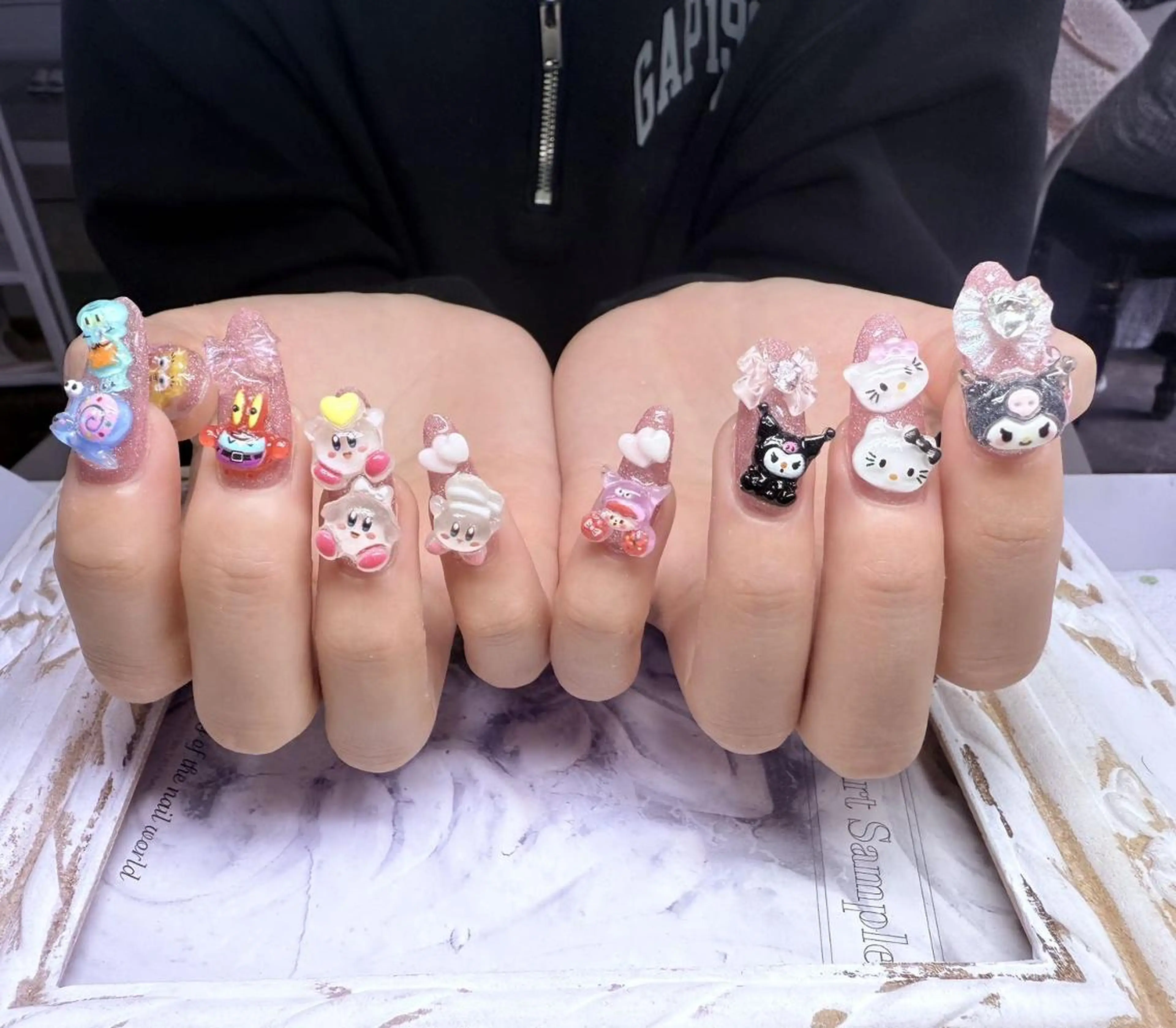 (チップ長さだし)(量産地雷推し)ゴテゴテ無 制限放題12990の写真