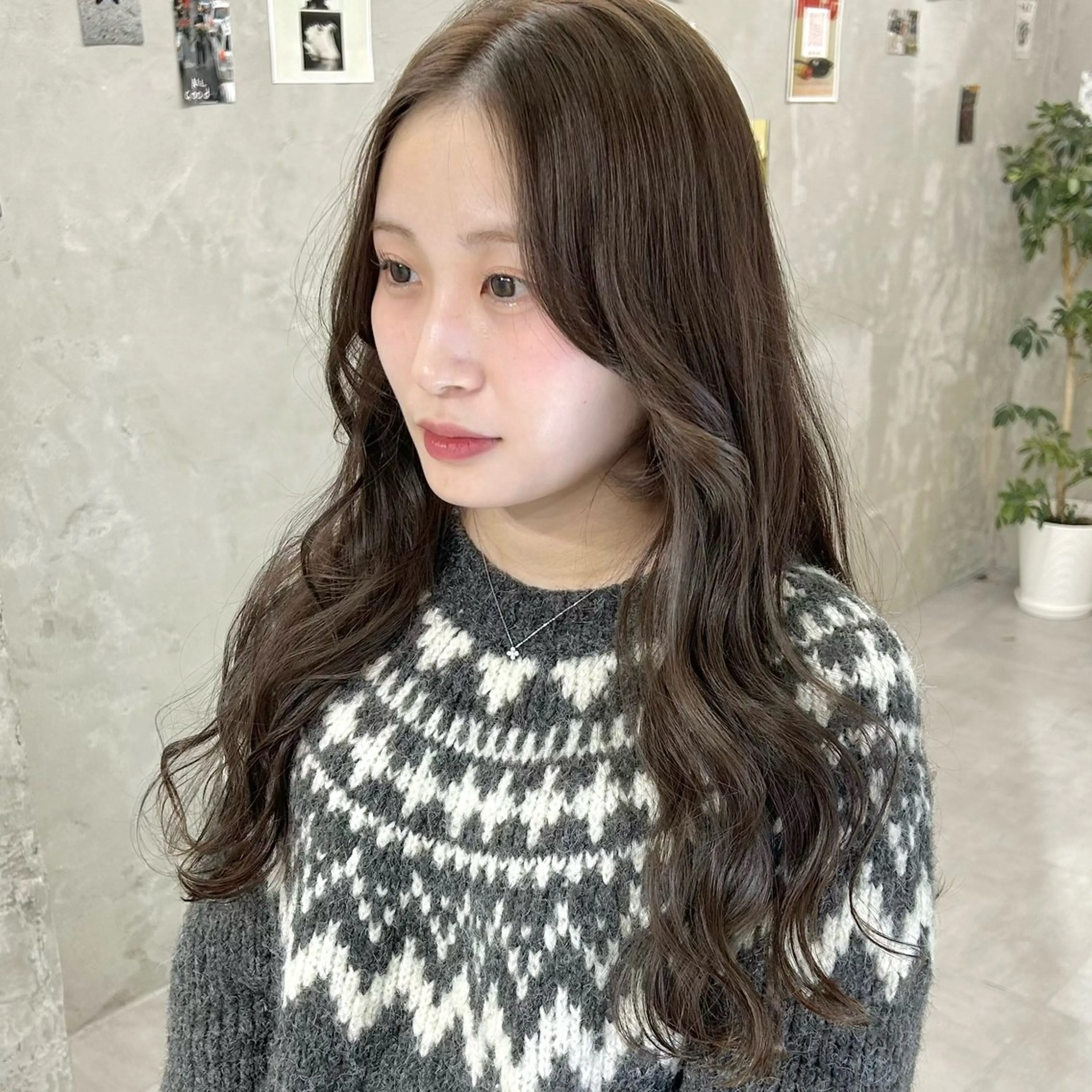 ロング カラー ヘアカラー トリートメント doorwhite 🎀Kannaのヘアスタイル