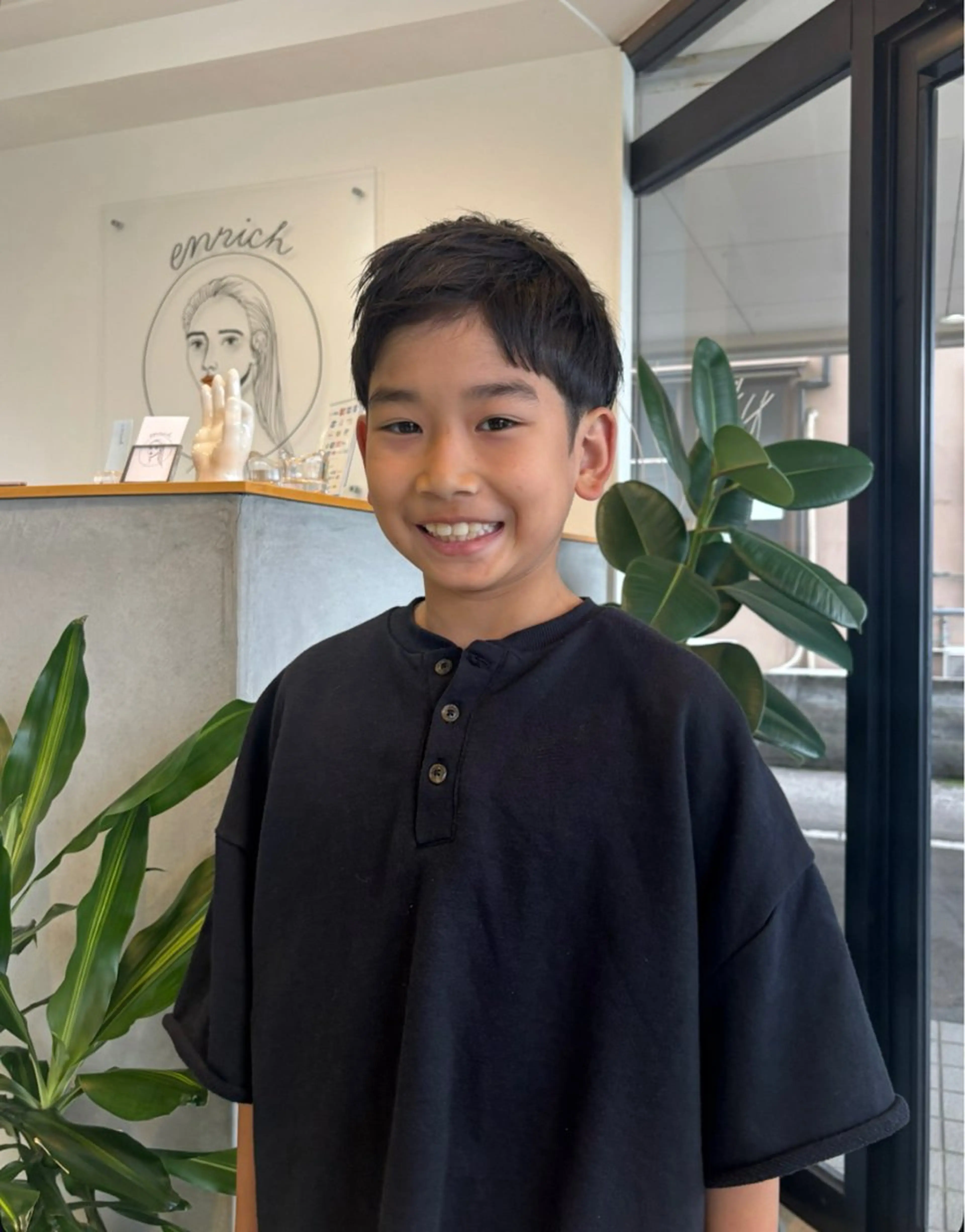 キッズカットの写真