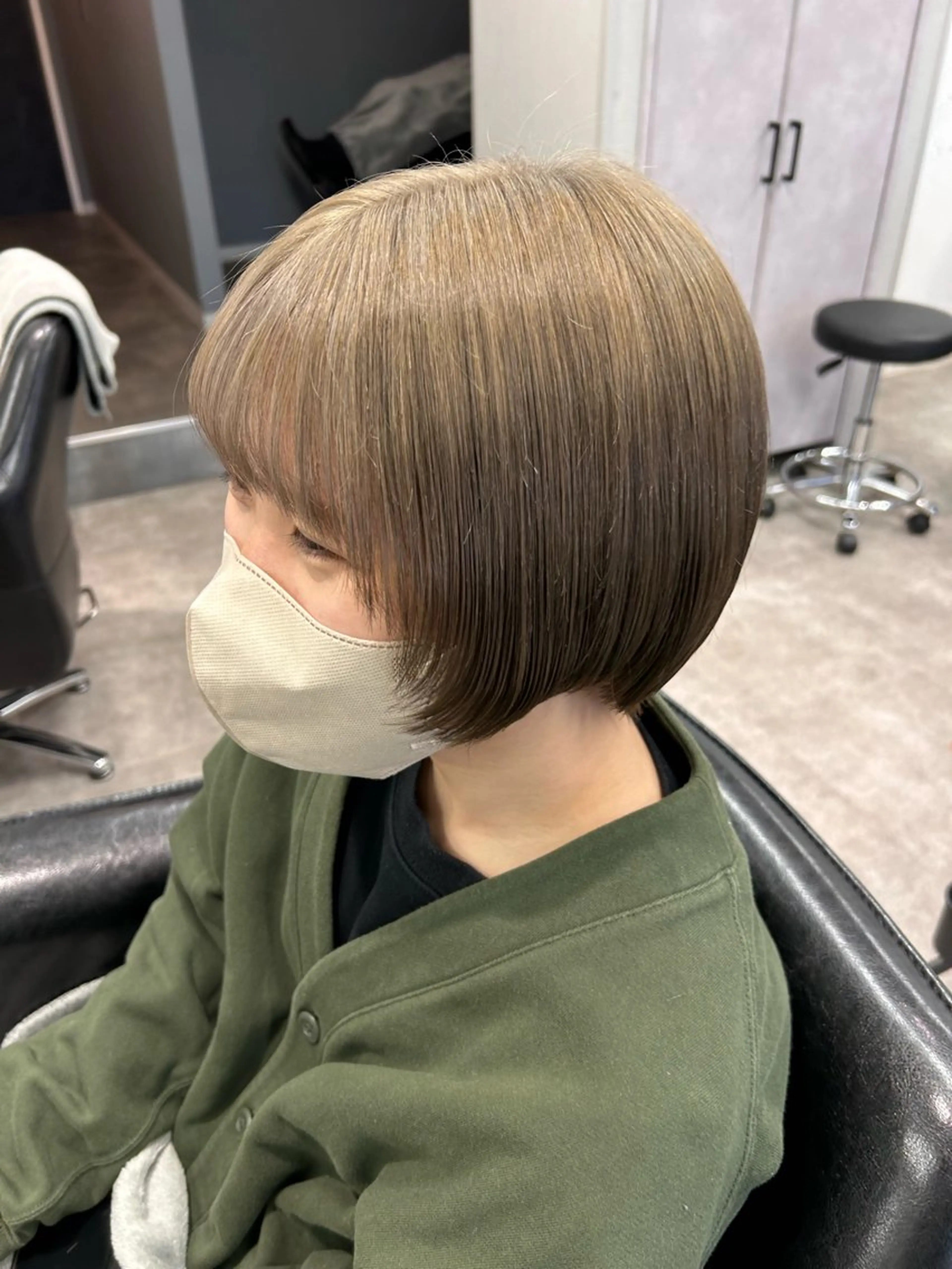 ショート カラー グラデーションカラー カット ヘアカラー ボブ/透明感カラー/ 髪質改善/🌙/ルナのヘアスタイル