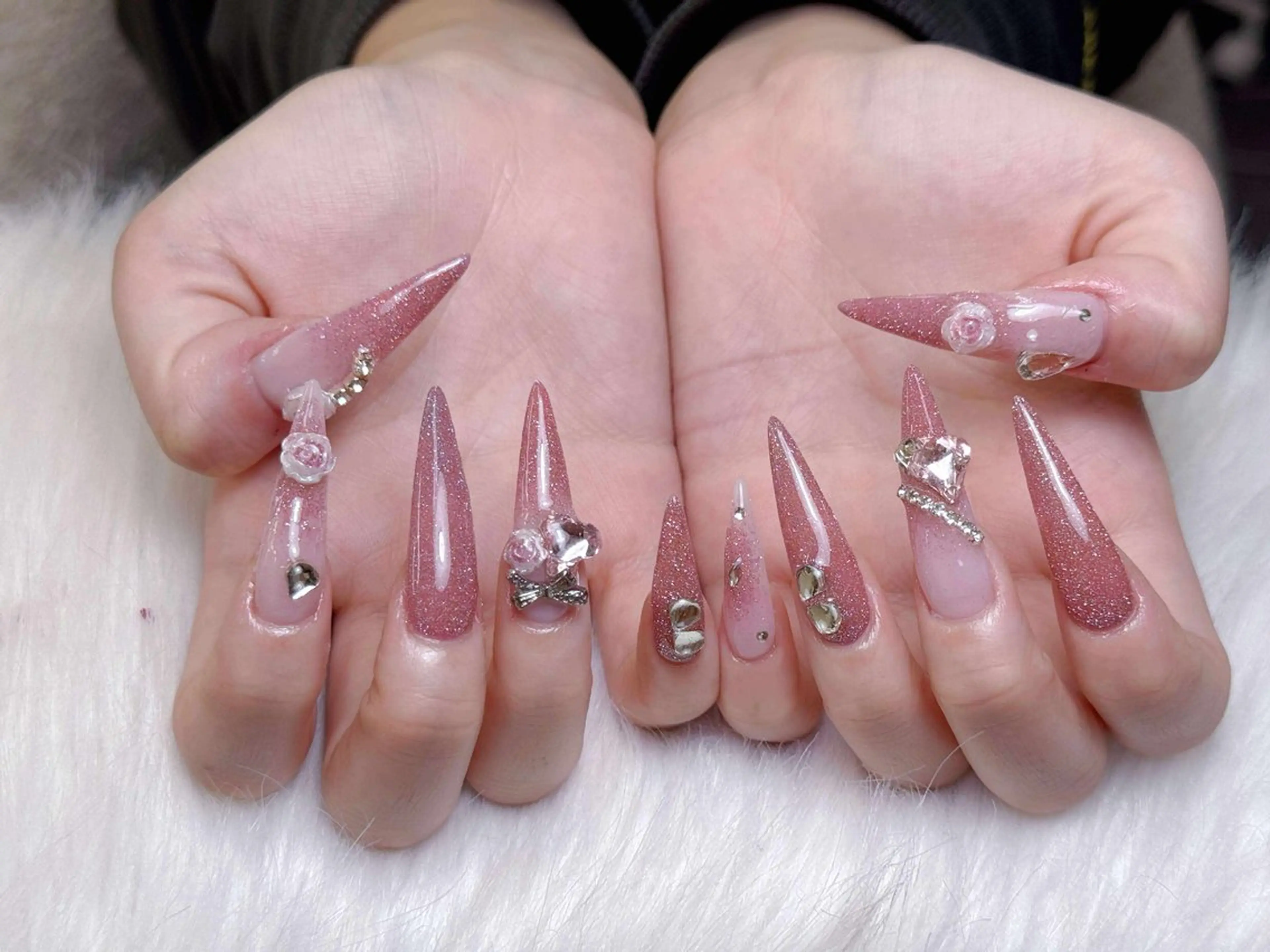 ネイル アートネイル 成人式 ジェルネイル ニュアンスネイル 夏ネイル ハンドネイル Jenn Nail Salonのネイルデザイン