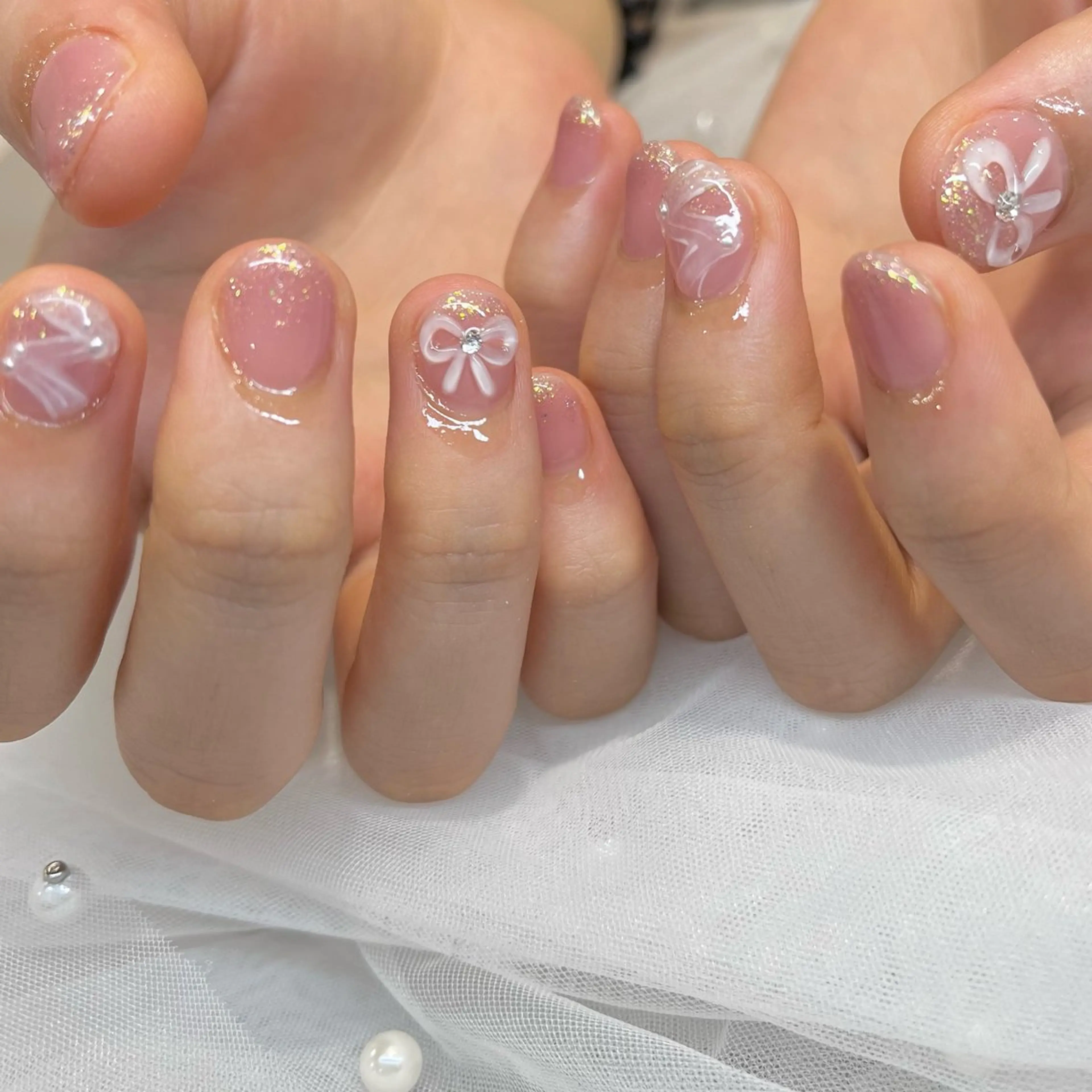 ネイル ハンドネイル 内田 里穂のネイルデザイン