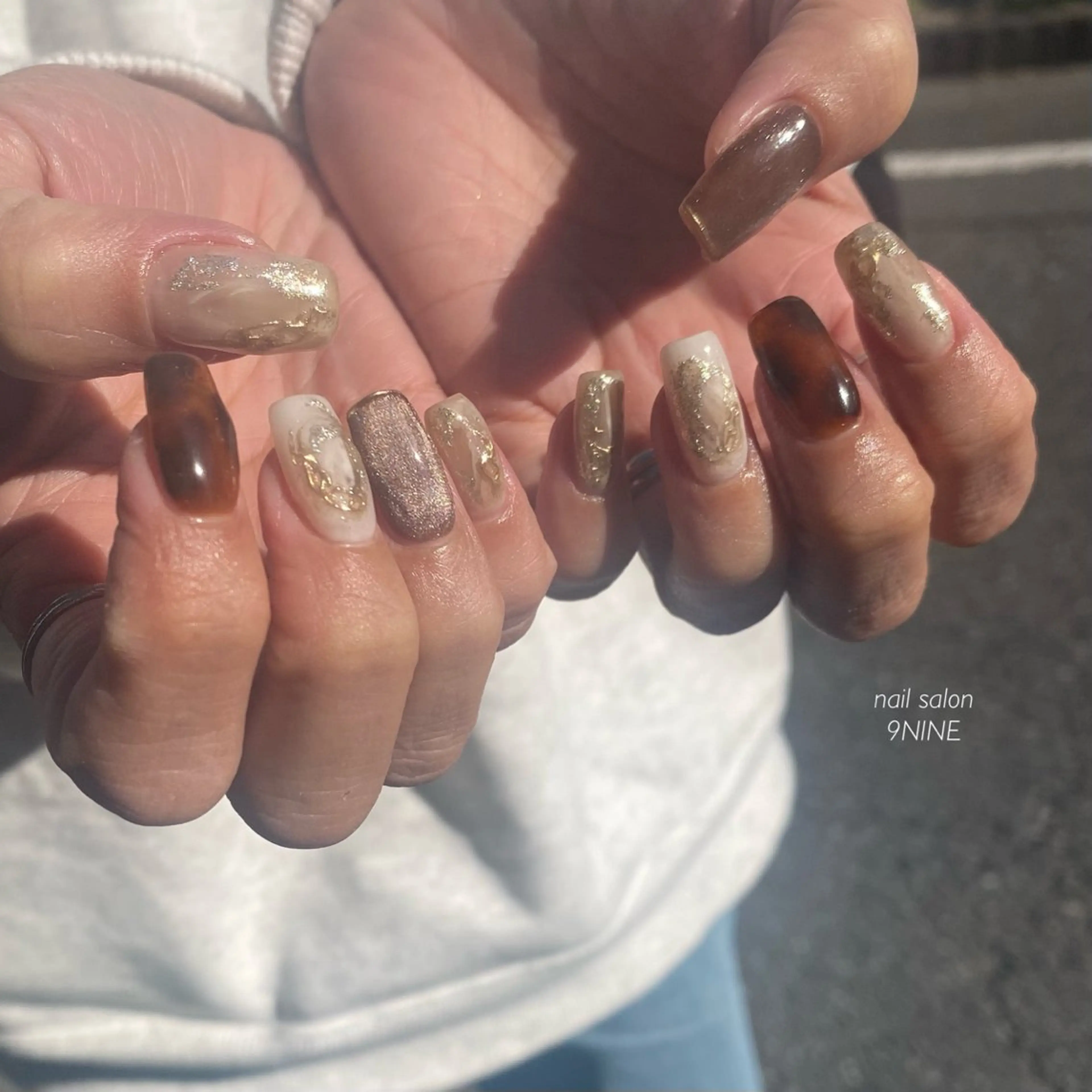 ネイル ハンドネイル nail salon  9NINE所属・nail salon 9NINEのネイルデザイン