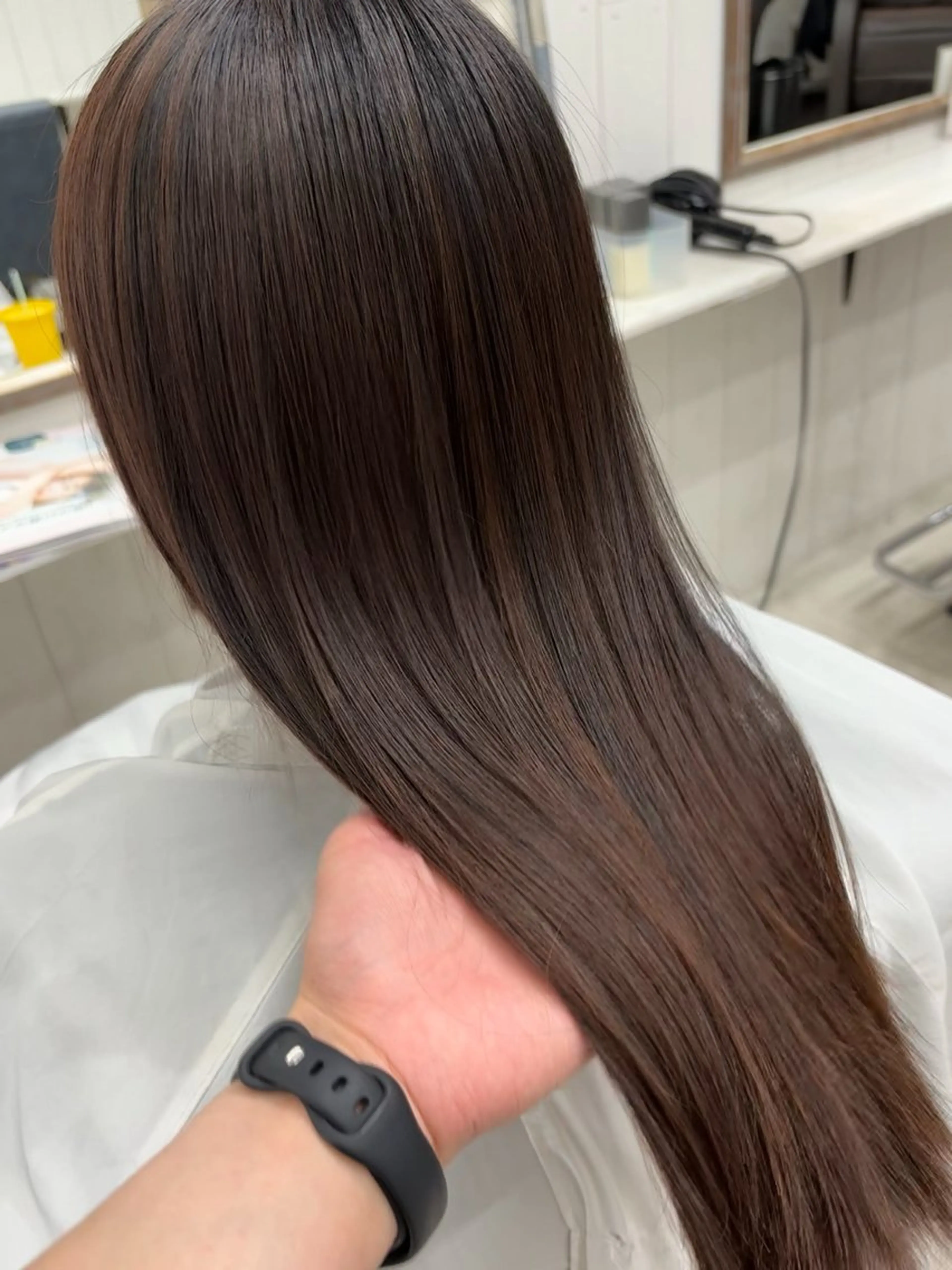 Cut+straight+3step treatmentの写真