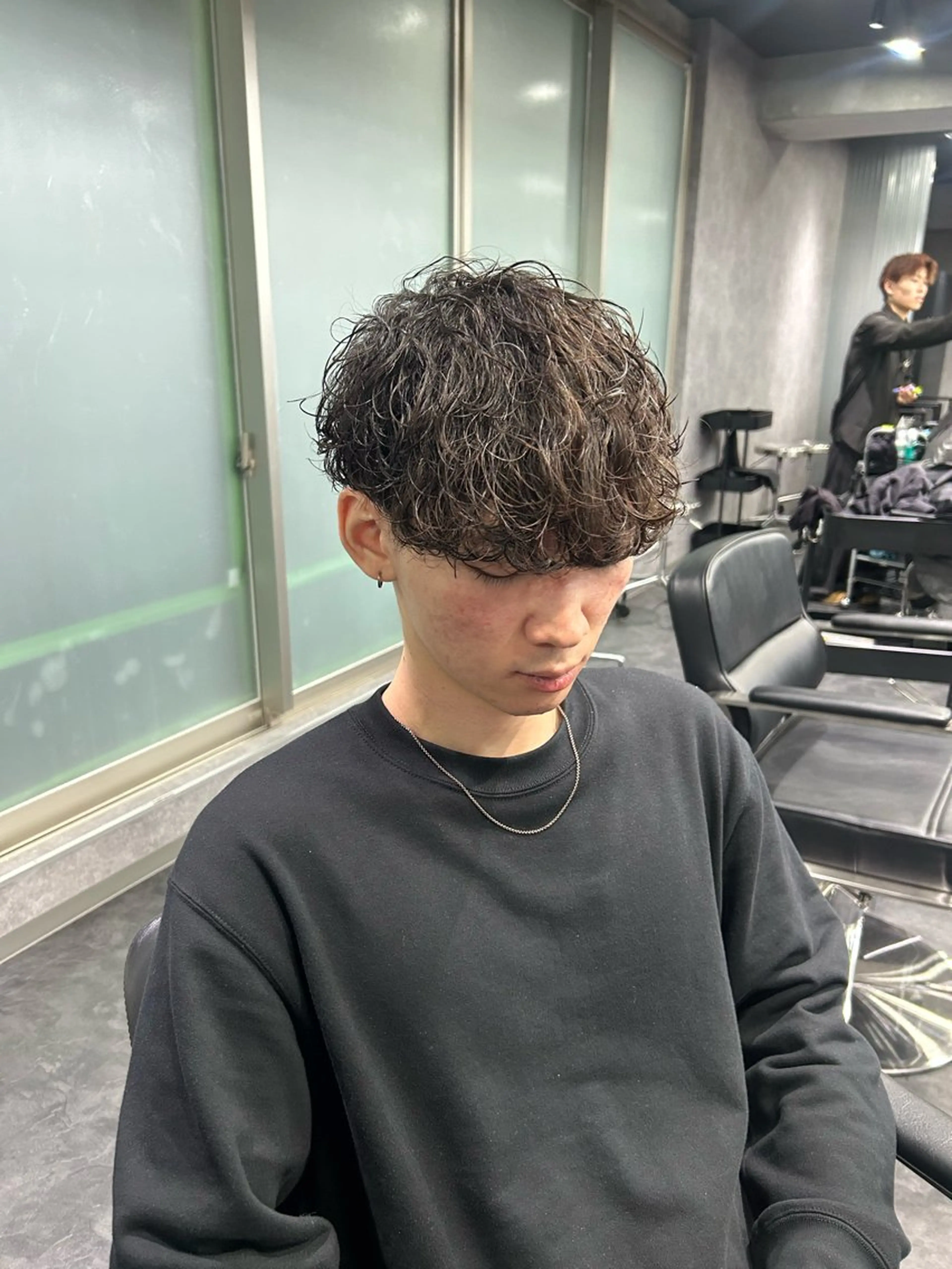 パーマ メンズ カット パーマ ヘアセット パーマ支持率No.1 ❤️🔥安成弾のヘアスタイル