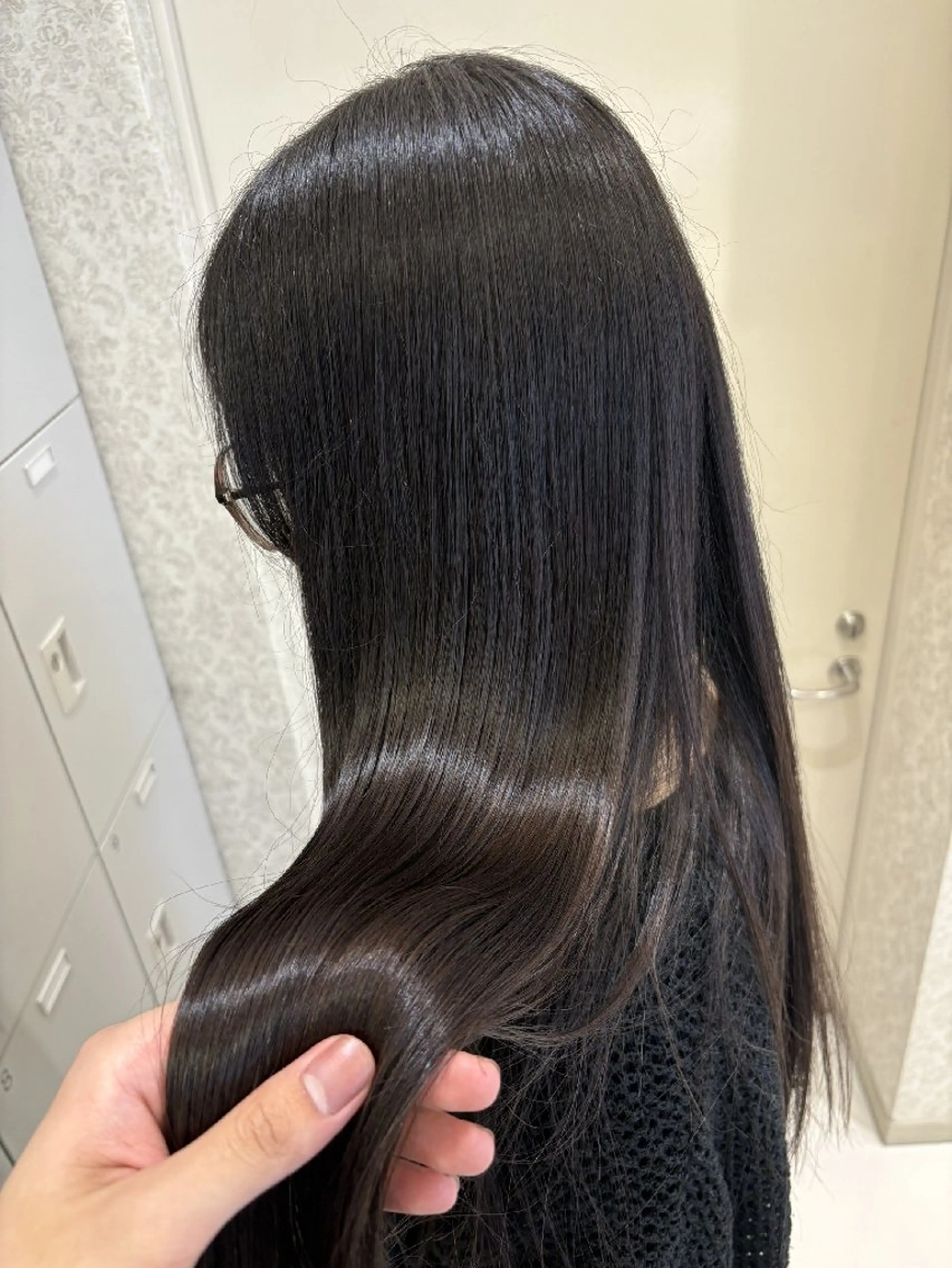 ロング 縮毛矯正 トリートメント 縮毛矯正 縮毛矯正💎/ 美髪ストレート🫧のヘアスタイル
