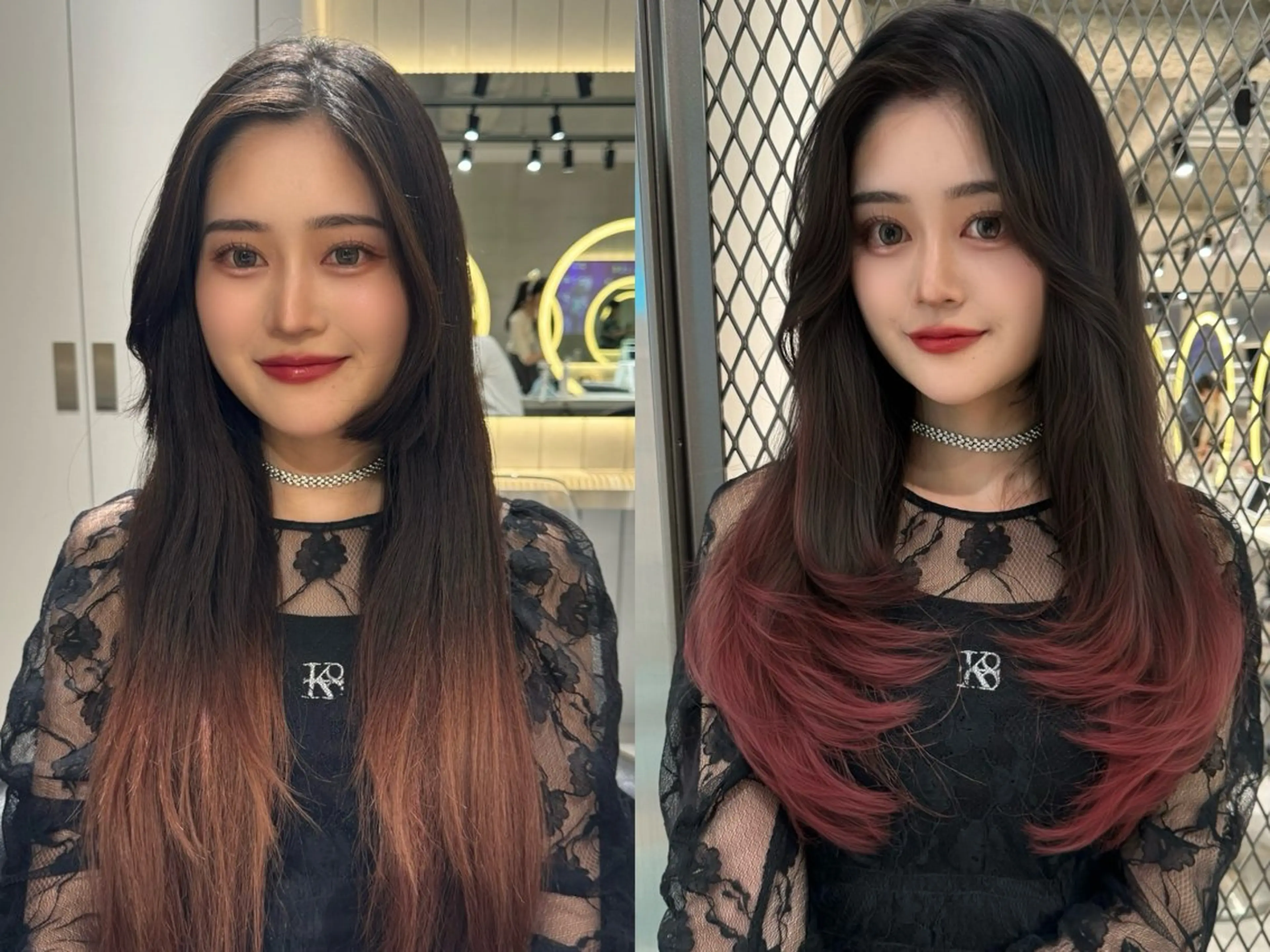 ロング カラー カット ヘアカラー トリートメント ロンド　ウル所属・レイヤー/縮毛矯正⭐ 特化美容師のヘアスタイル