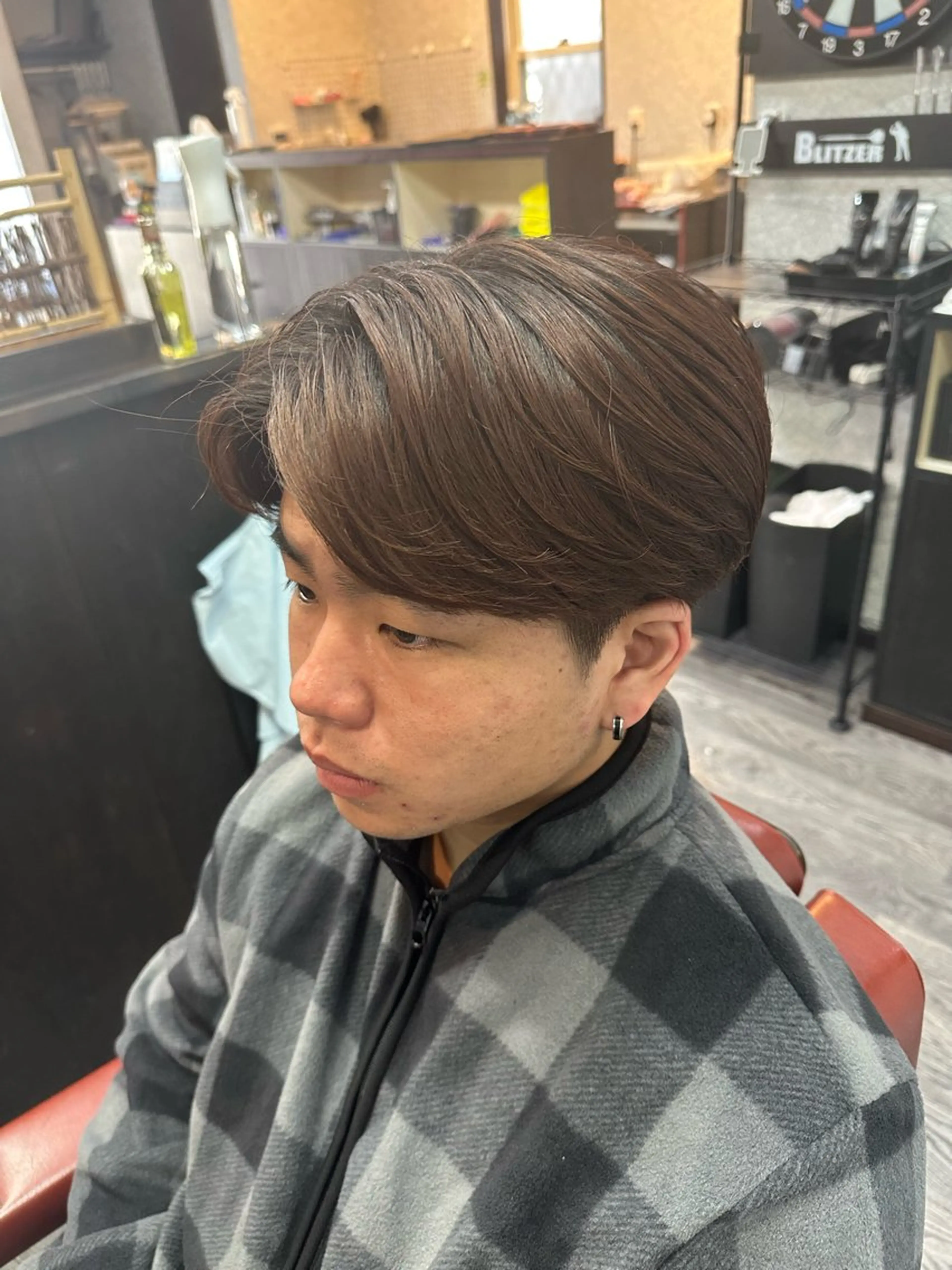 ショート 田島 颯人のヘアスタイル