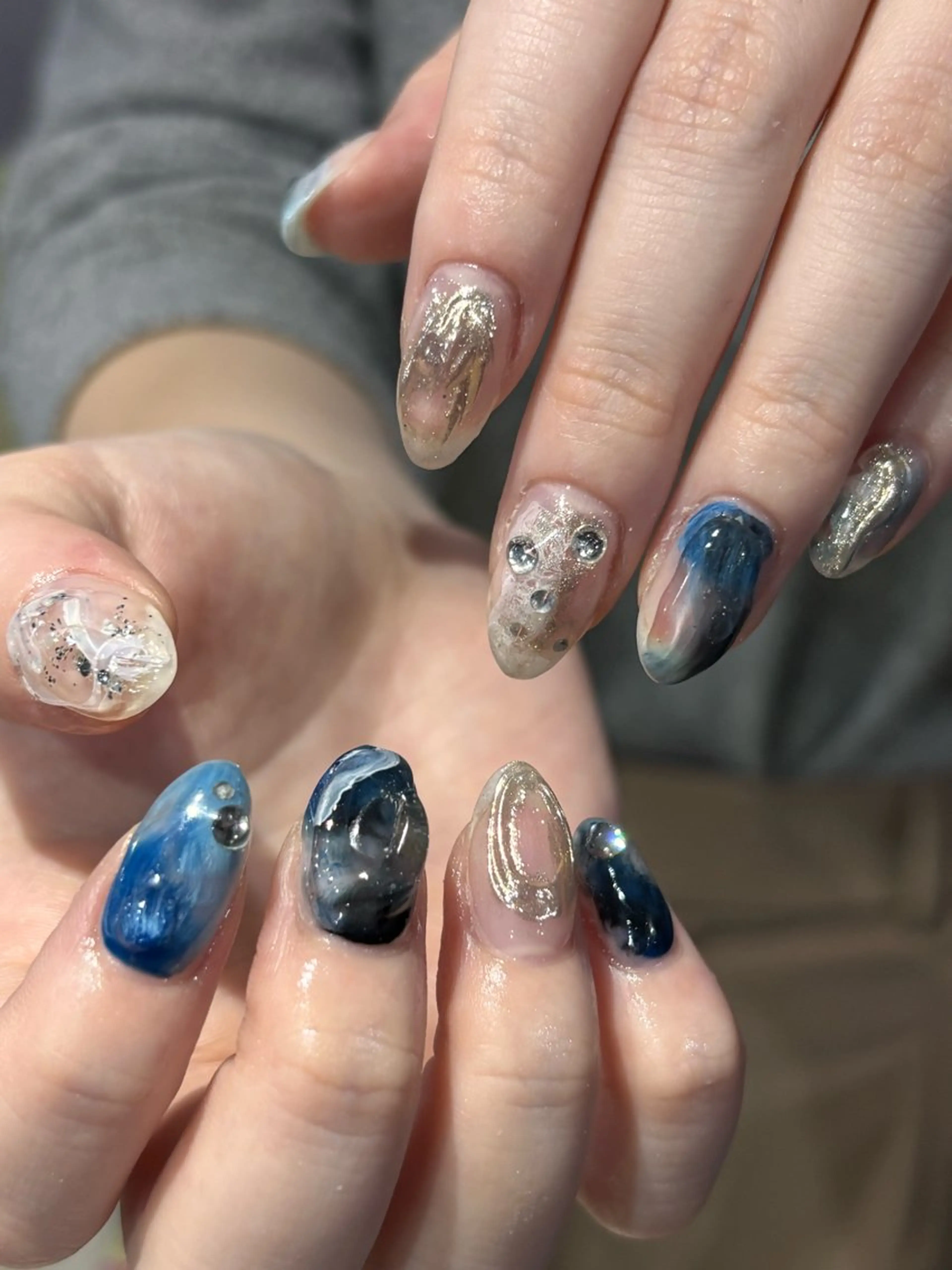 ネイル ハンドネイル フットネイル 堤 ノアのネイルデザイン