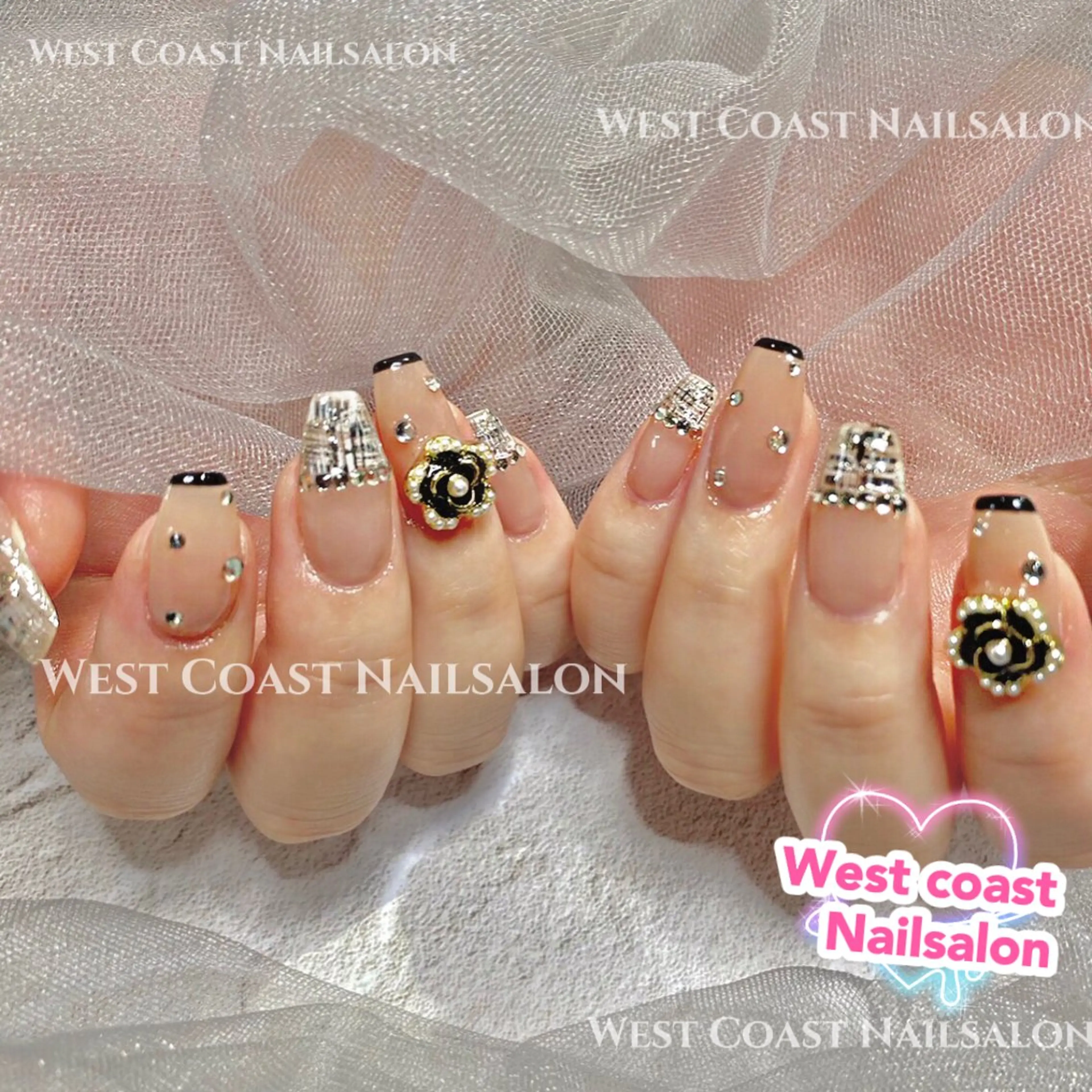 ネイル west coast スカルプ専門店のネイルデザイン