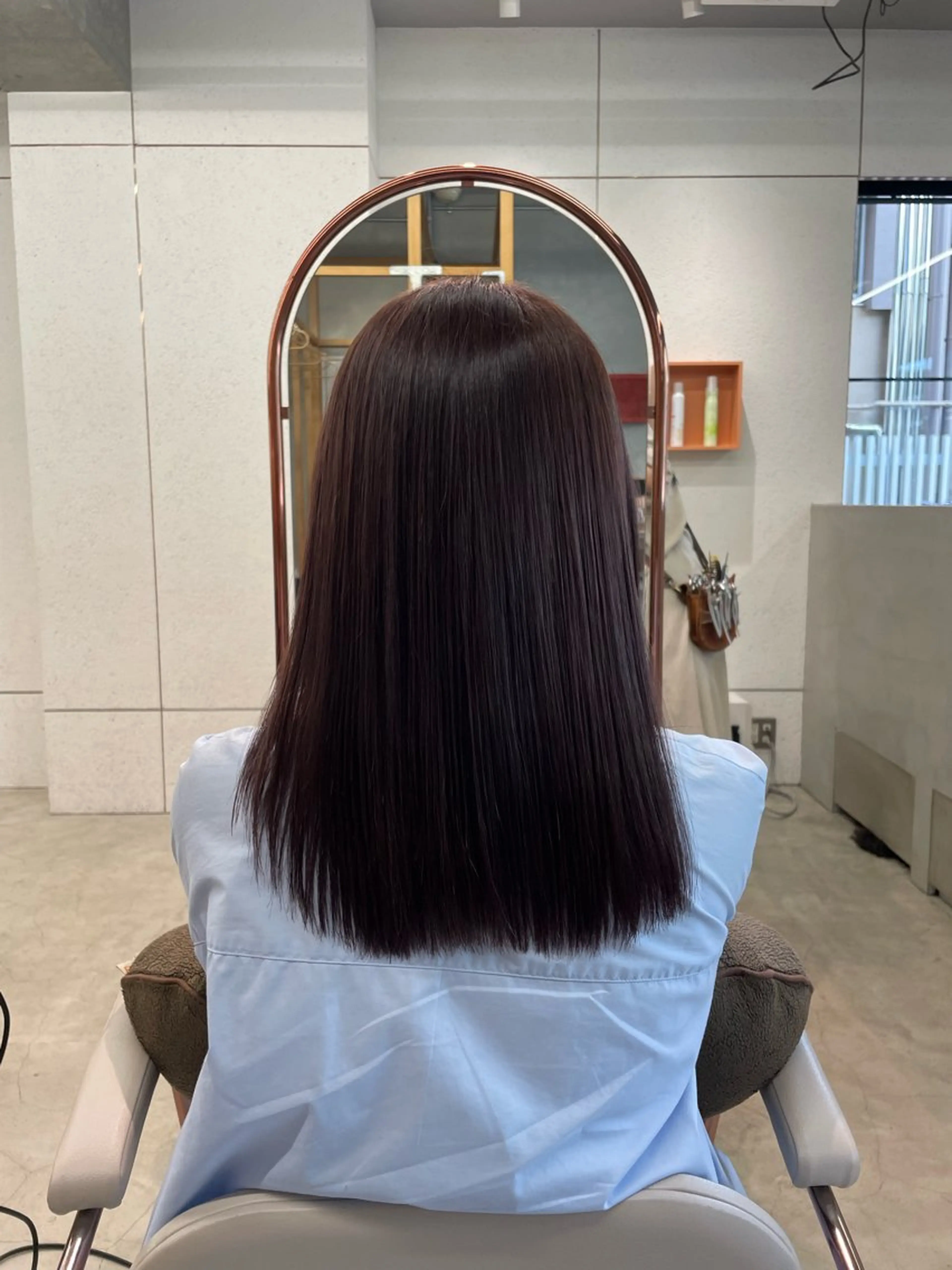 カラー 鶴井 美空のヘアスタイル