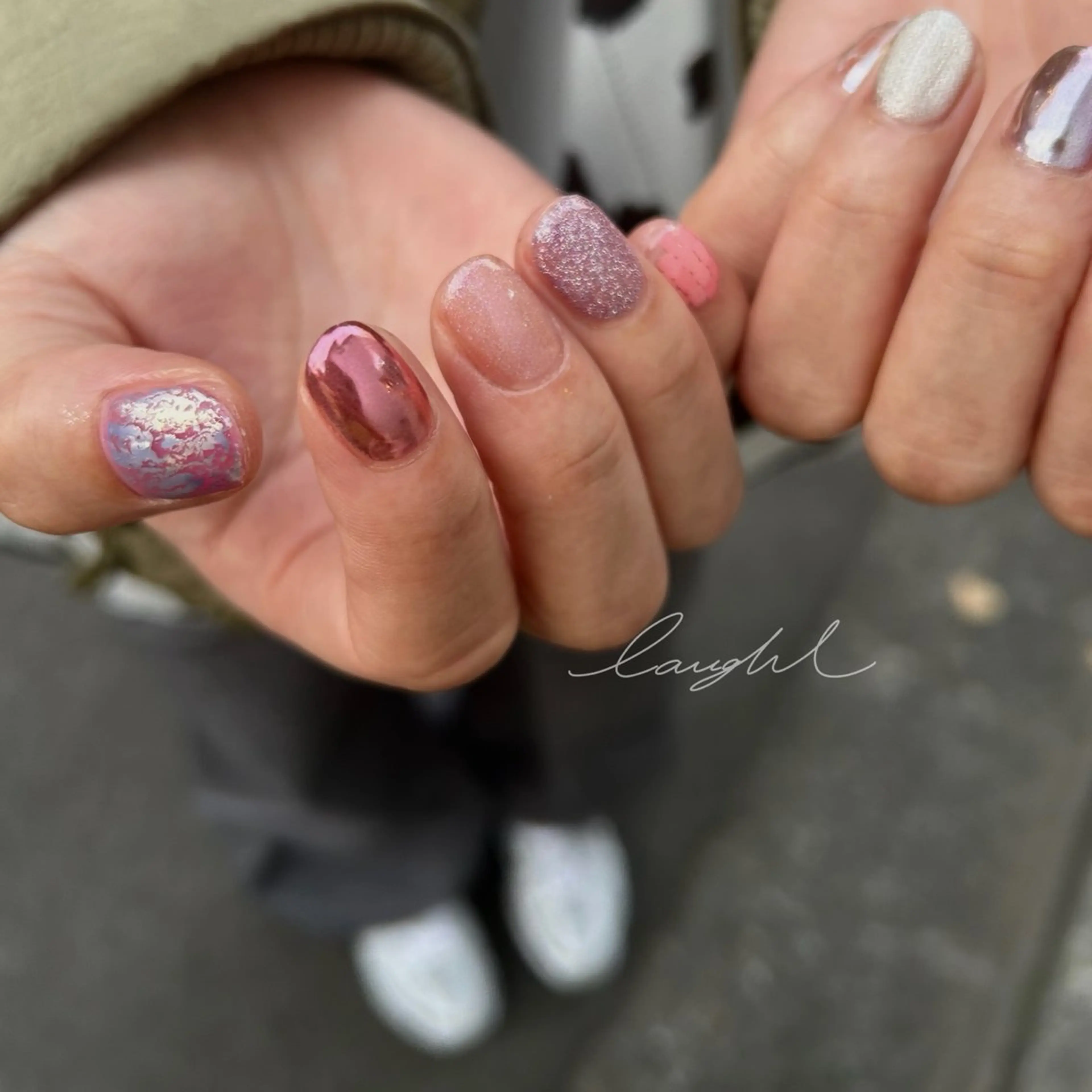 ネイル yumi/広尾/渋谷 /シンプルネイルのネイルデザイン