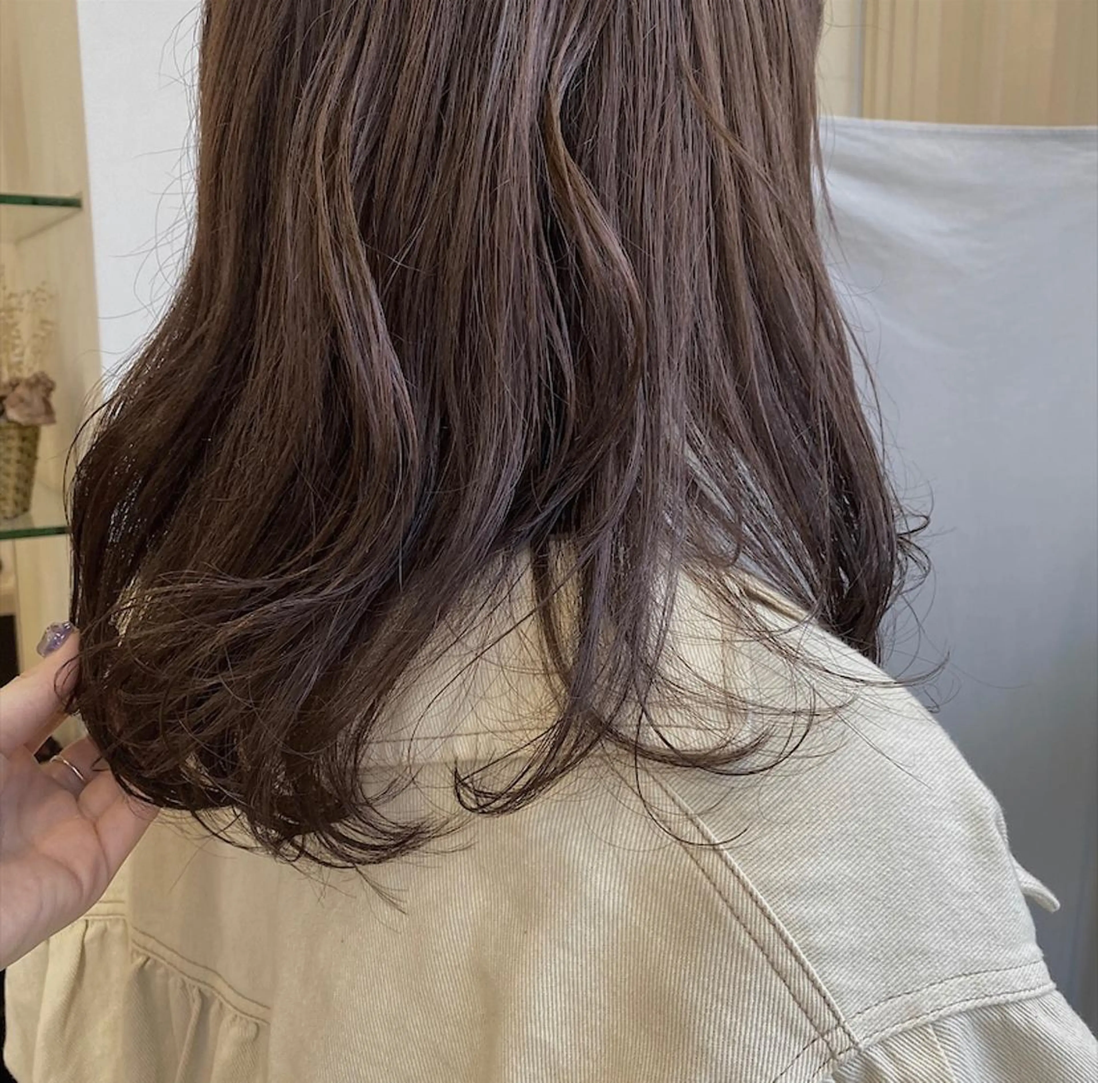 ロング カラー ヘアカラー 滝本 里実のヘアスタイル