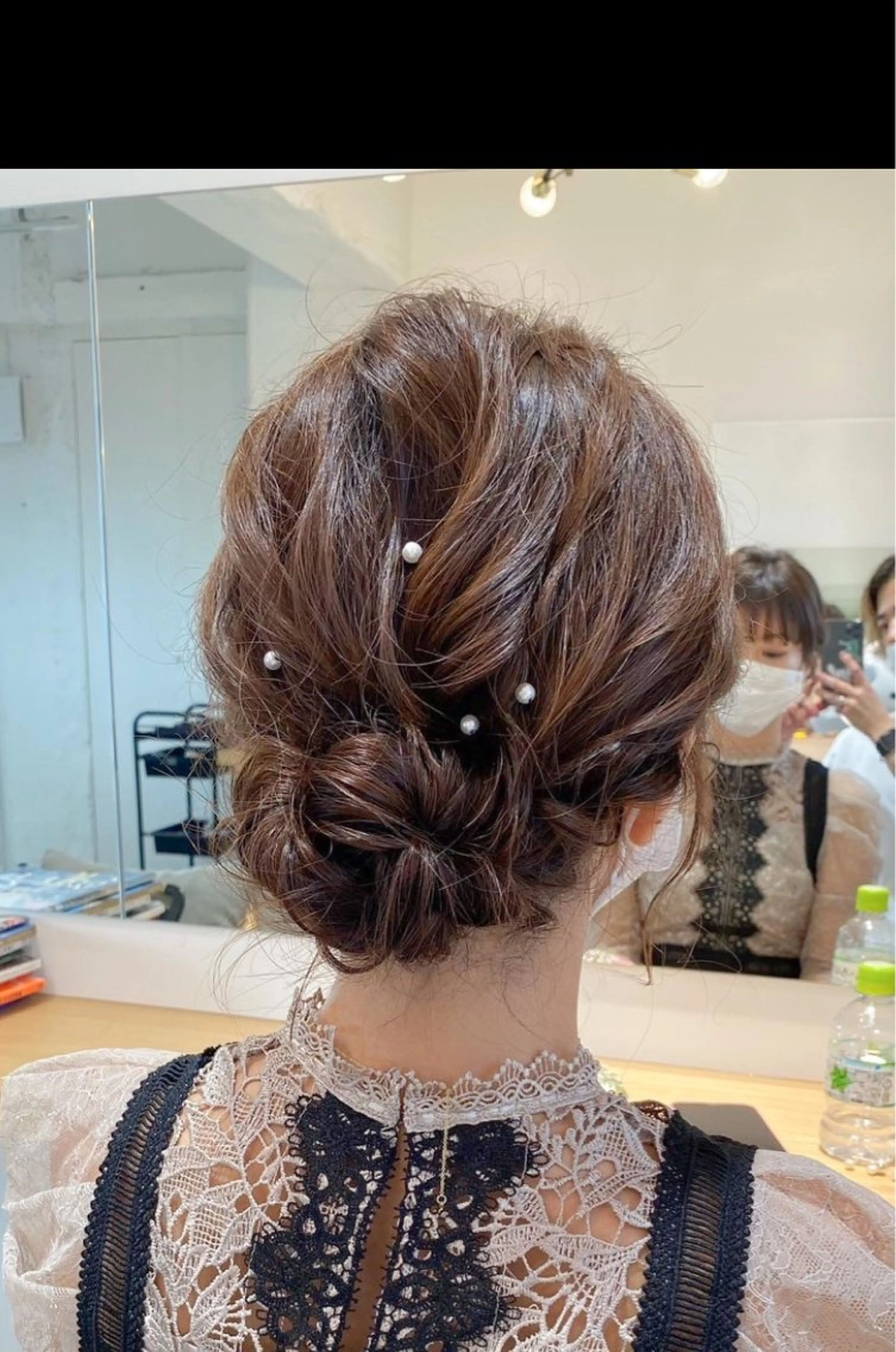 ヘアアレンジ 🤍似合わせカット/ 艶カラー/表参道🫧のヘアスタイル