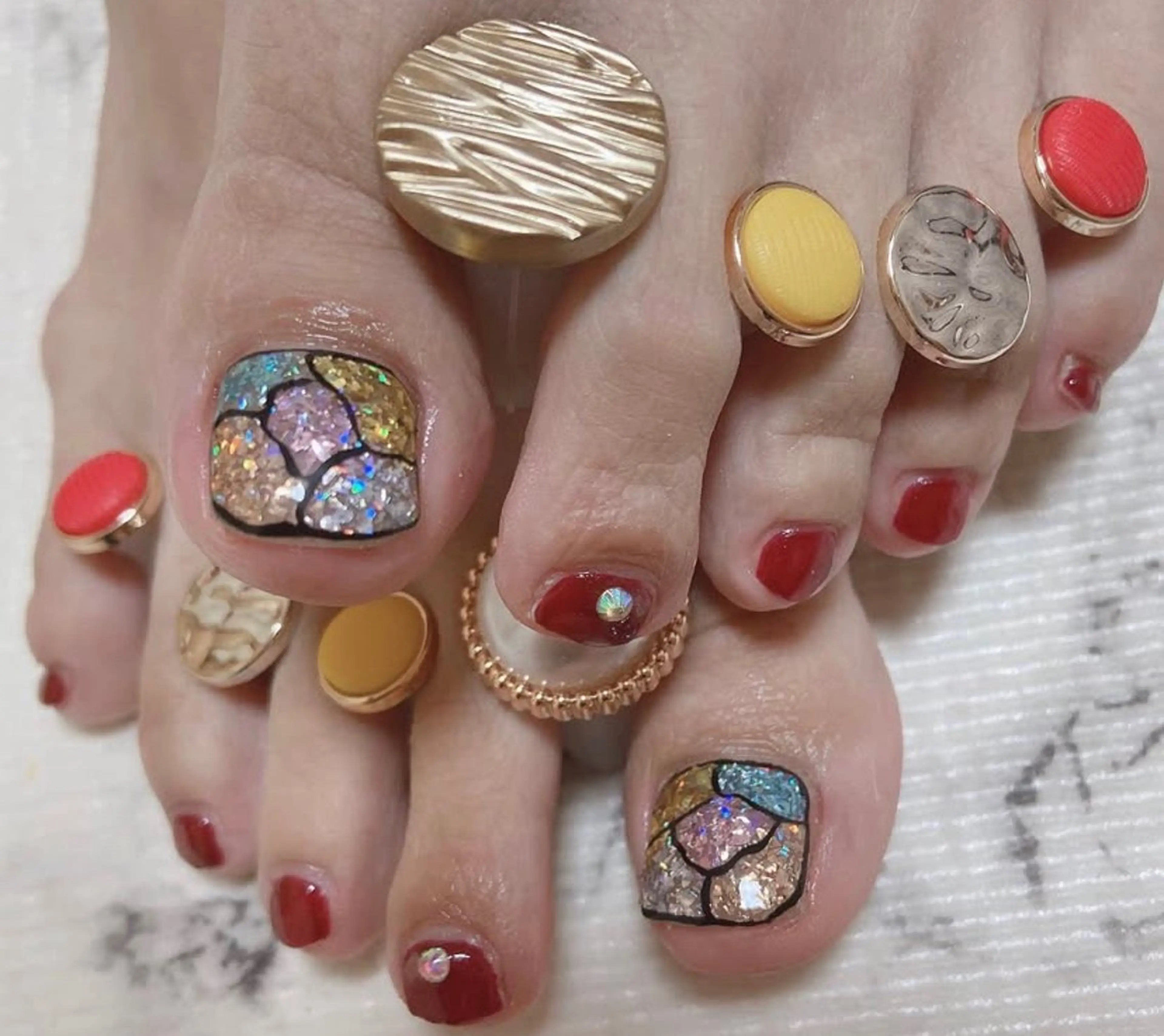 ネイル フットネイル nail salon Berry所属・前田 りかのネイルデザイン