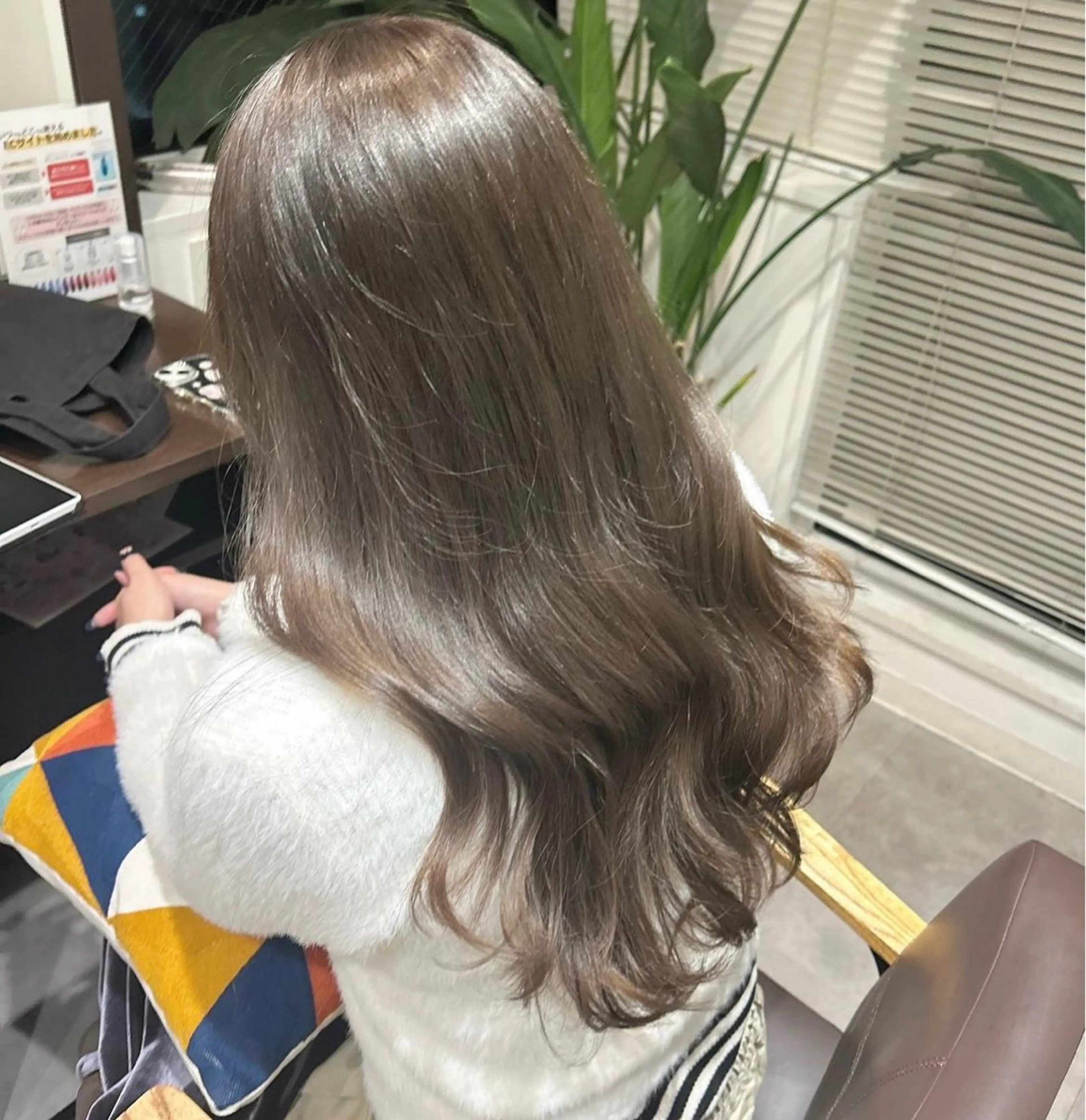 セミロング Ami♡ ピンク/ラベンダーのヘアスタイル