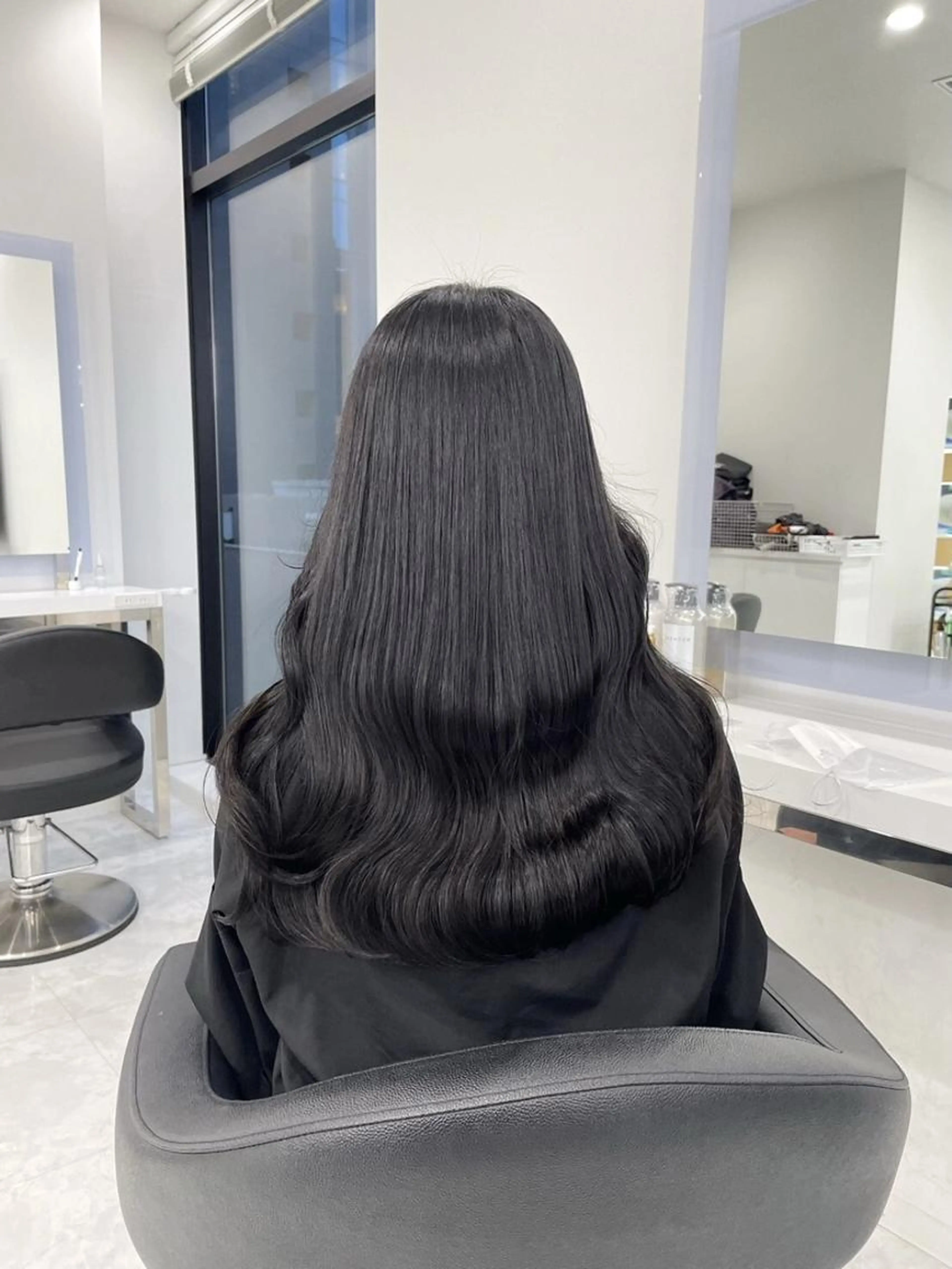 ［ミニモ学割U24クーポン🎀］カット➕カラー➕オリジナルトリートメント➕炭酸SPA➕コテ巻き仕上げ🪞の写真