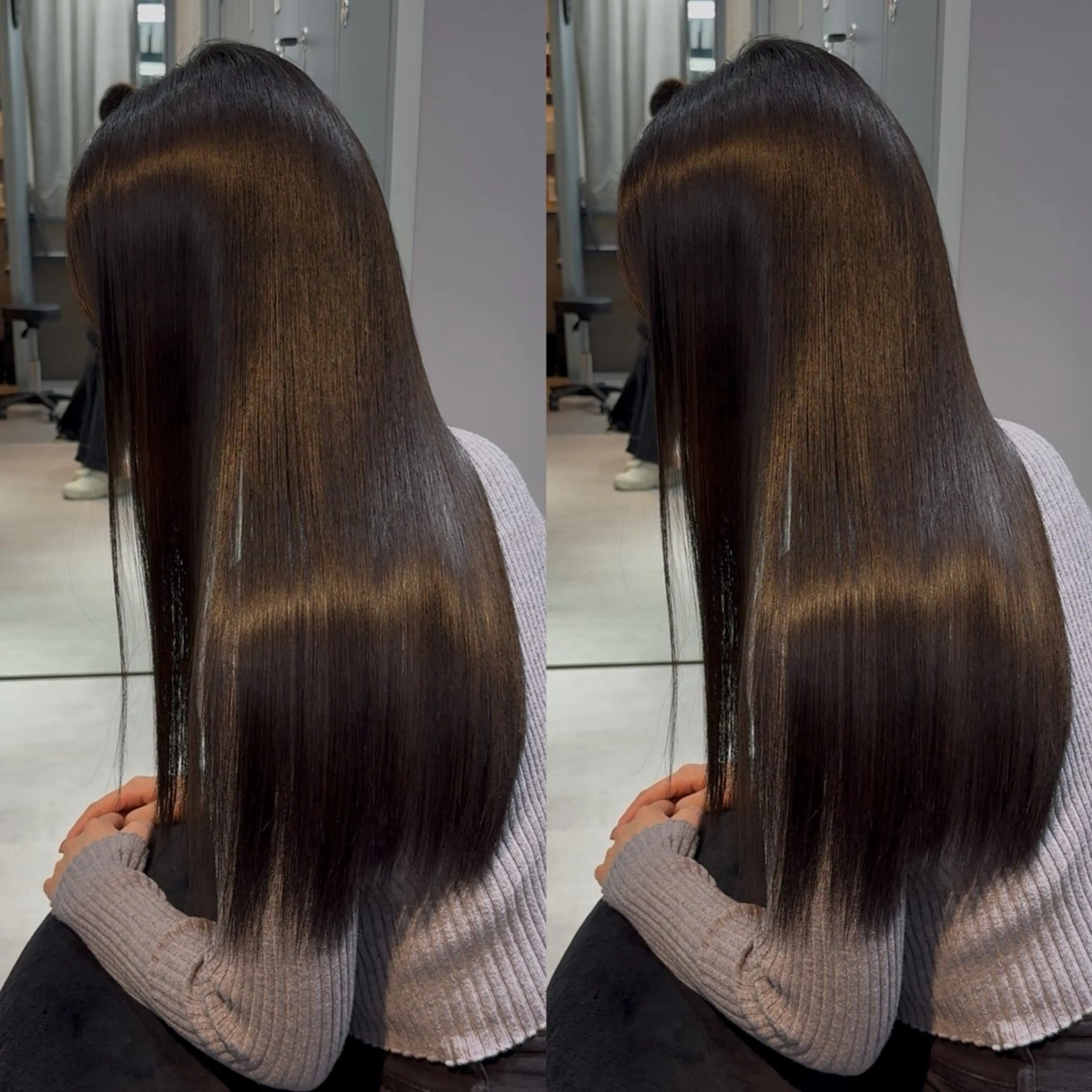 ロング カラー ブリーチ 髪質改善 縮毛矯正 トリートメント 酸性ストレート カット ヘアカラー 縮毛矯正 トリートメント 新宿/髪質改善支持率 Ｎｏ．1💍yasuのヘアスタイル