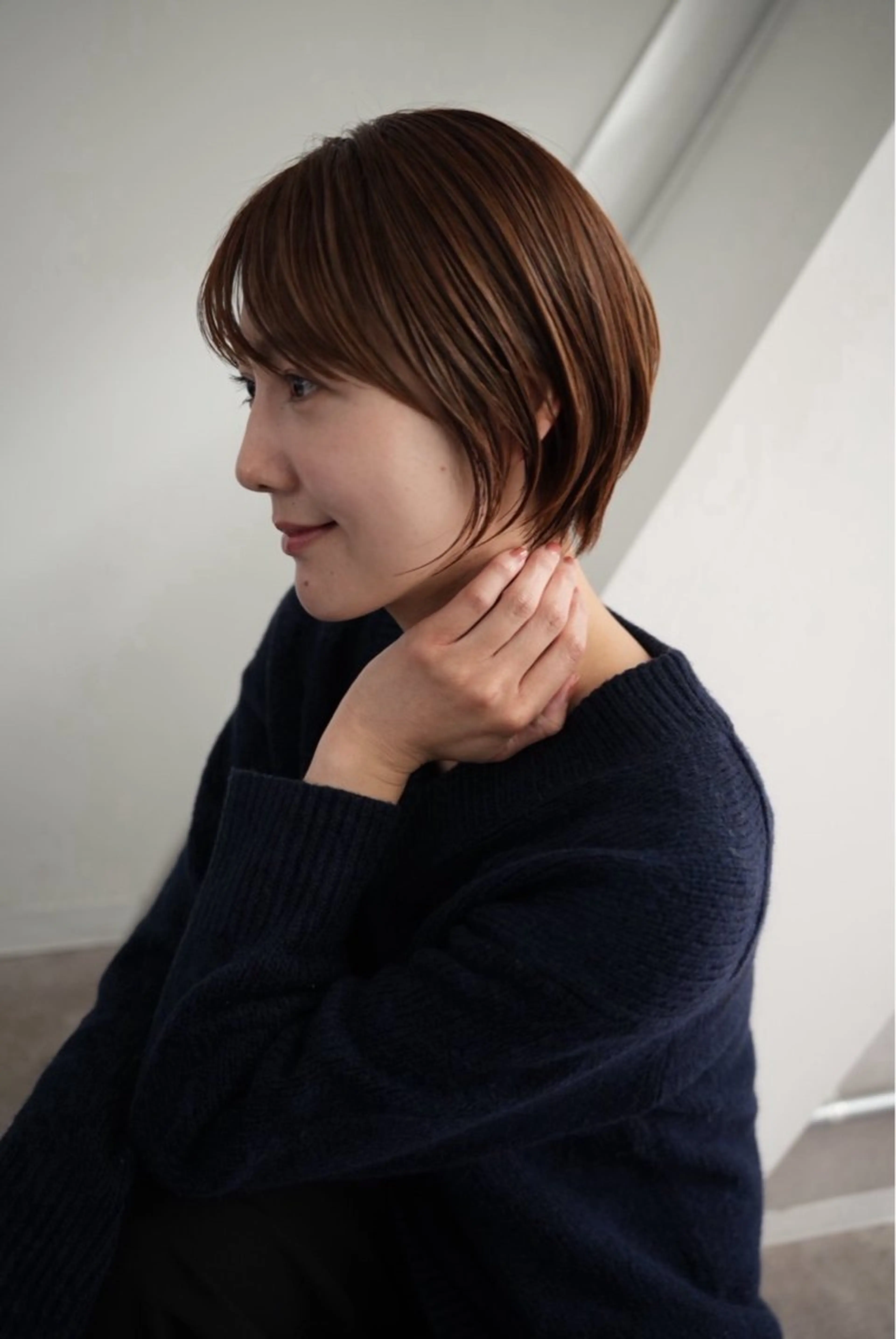 ショート カラー ヘアカラー ヘッドスパ soigne 表参道【ソワネ】所属・艶髪🩰透明感カラー 🫧あやみのヘアスタイル