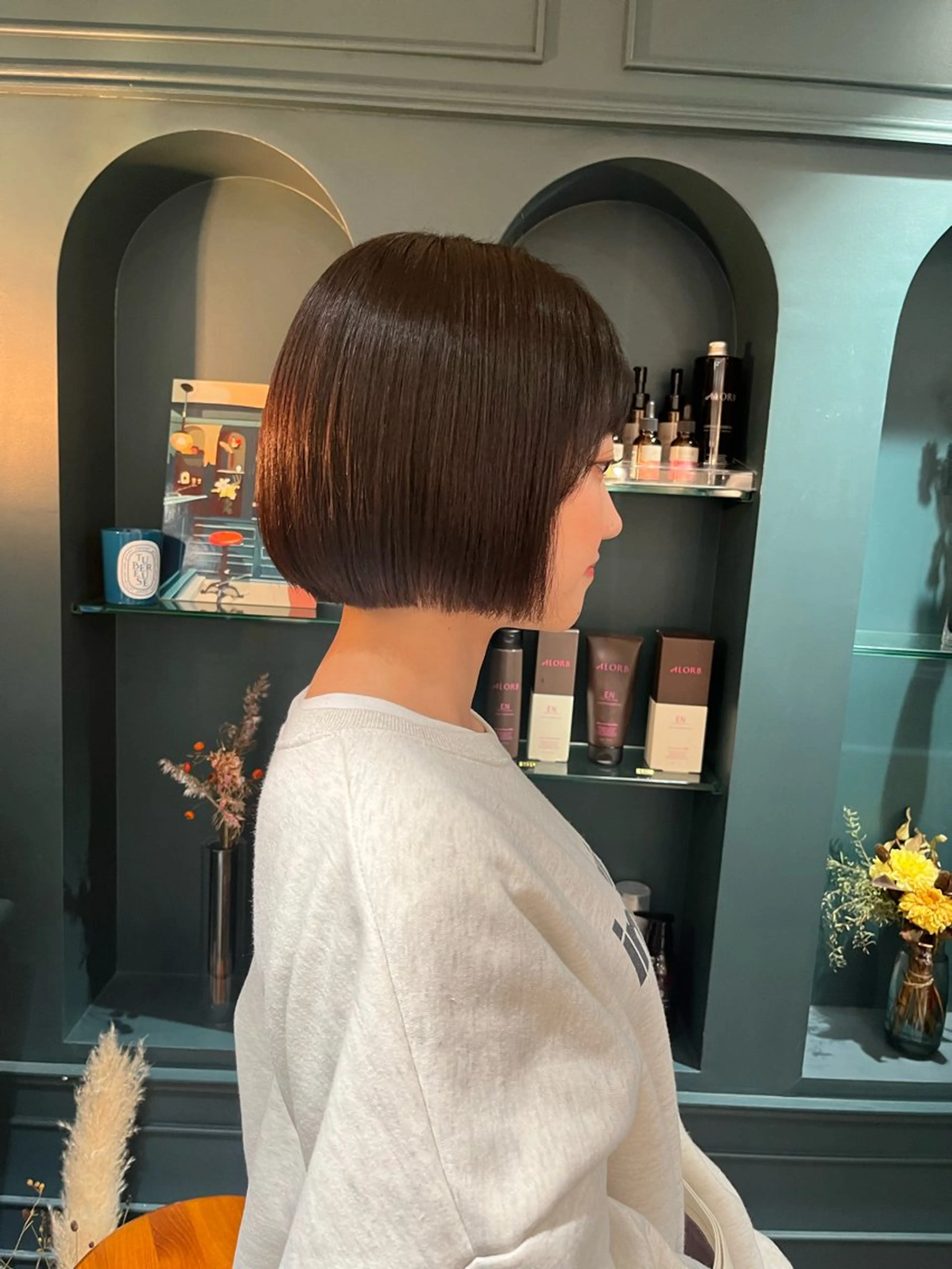 ショート 🍊暖色カラー🍊 sakuraのヘアスタイル