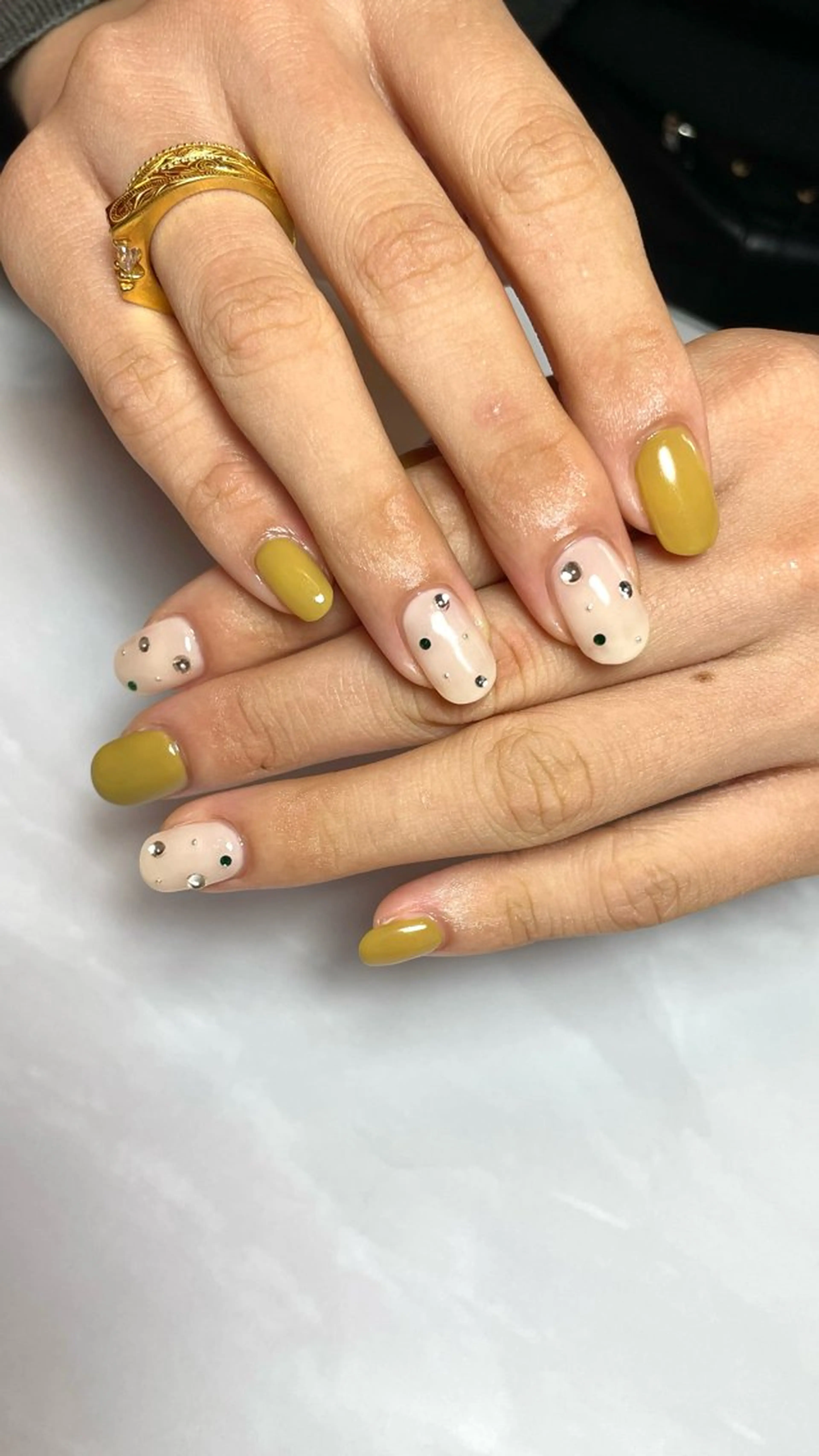ネイル アートネイル ワンカラーネイル ︎︎☾ minami︎︎☾のネイルデザイン