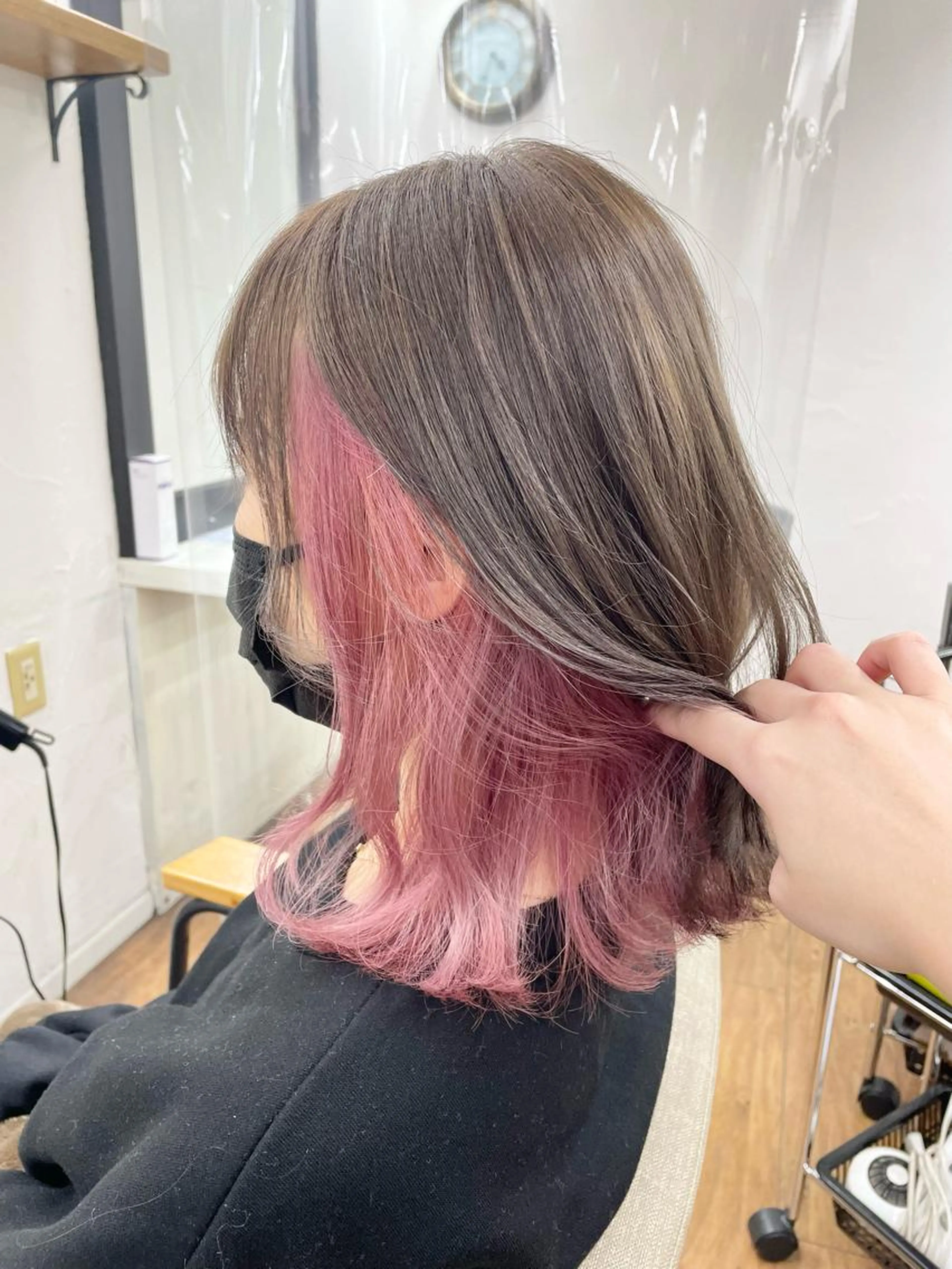 ✨何度でもOK✨グラデーション・インナーカラー✨ケアブリーチ使用🌟全てのカラー剤使用可🙆🏼♀️の写真