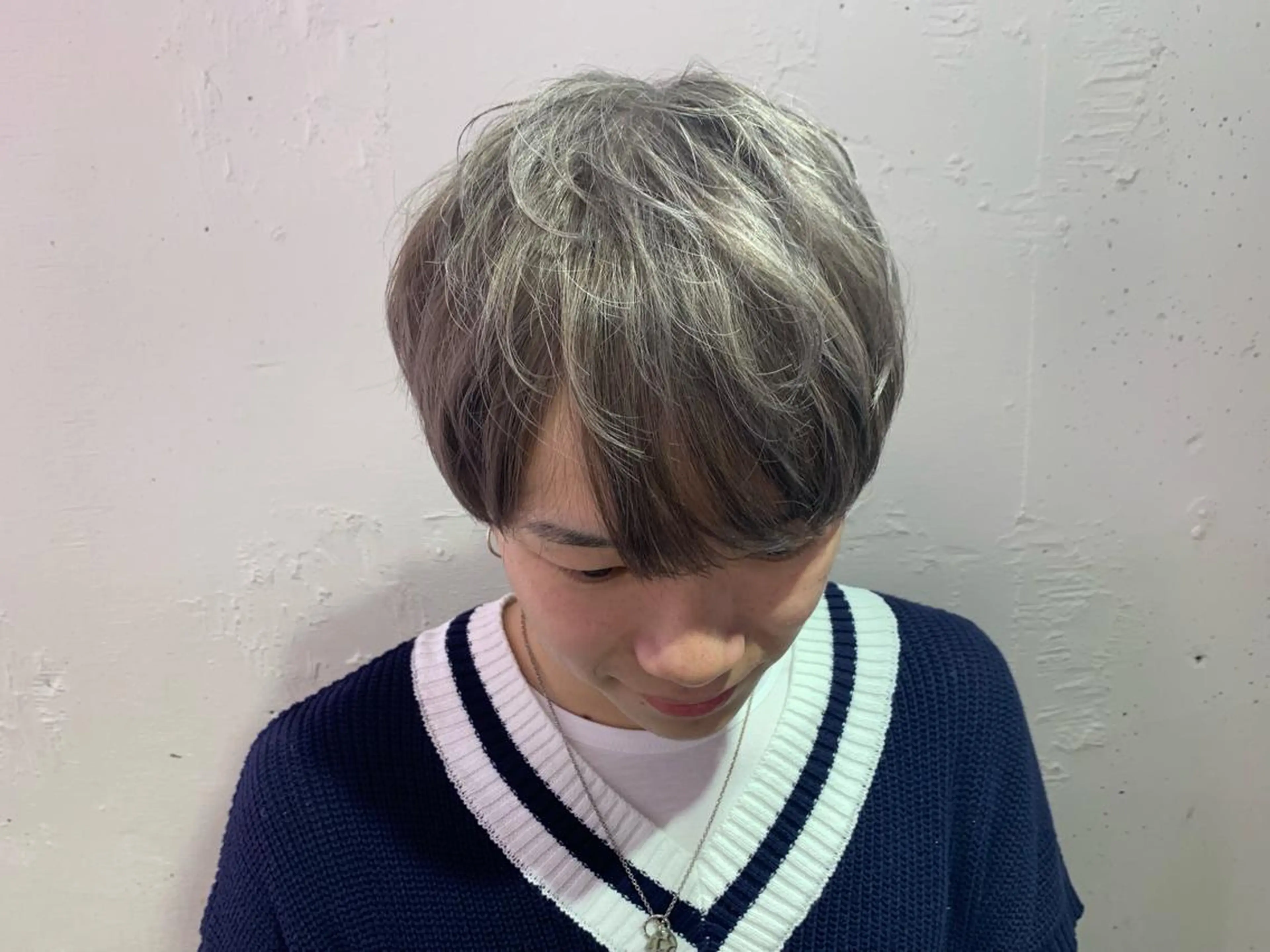 カラー メンズ 髙橋 優菜のヘアスタイル