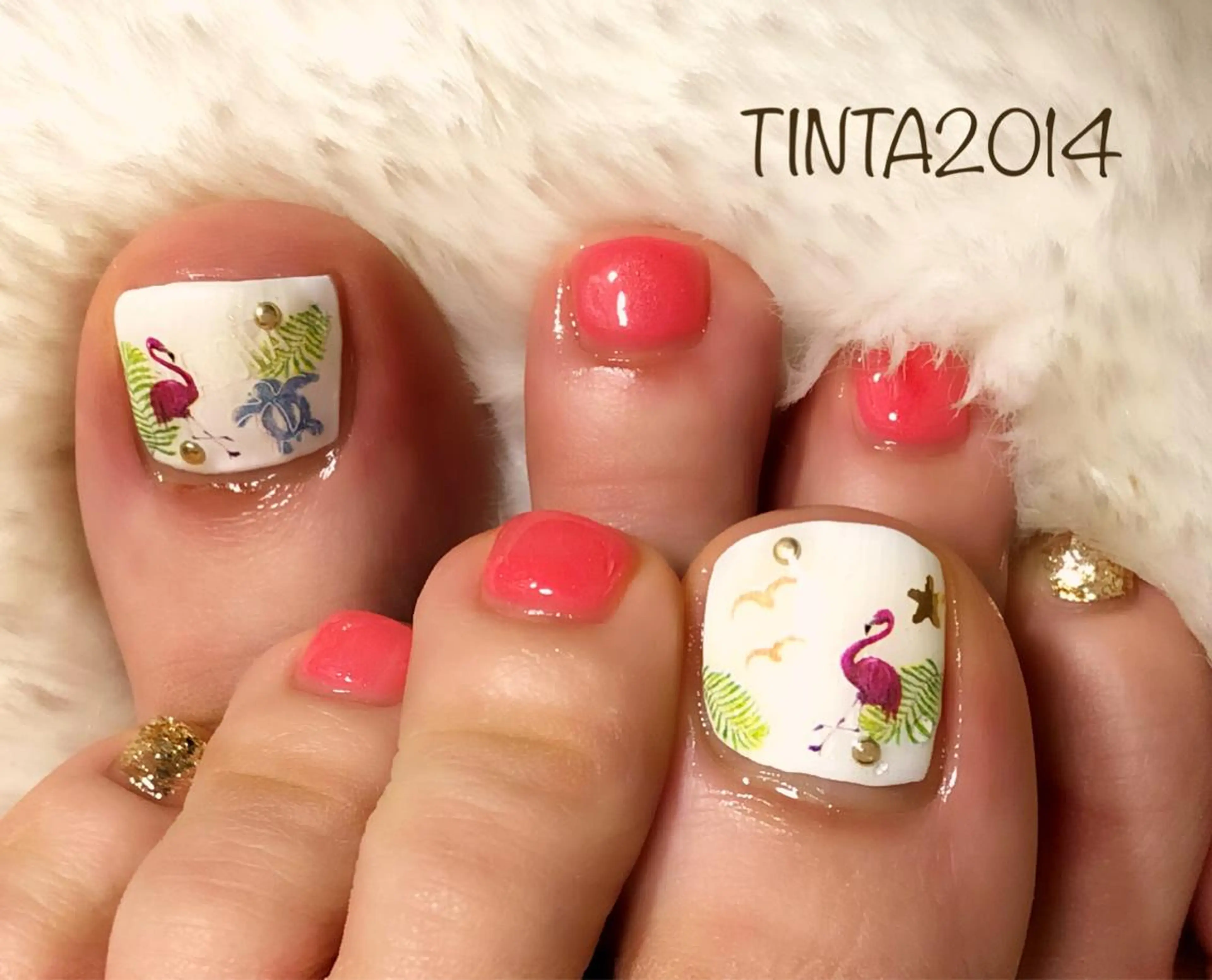 ネイル フットネイル ネイルサロン ティンタ所属・馬場 典子のネイルデザイン