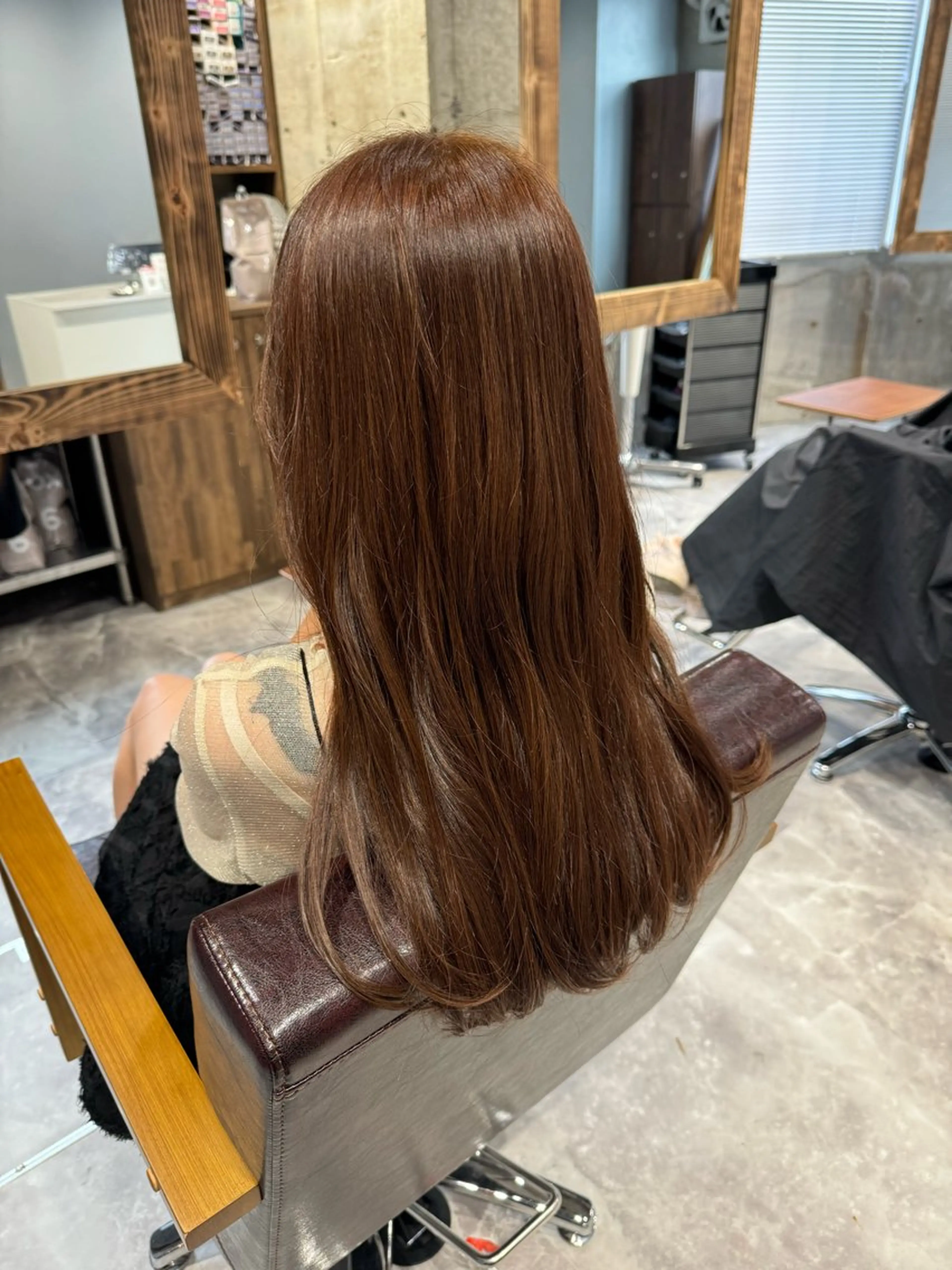 ロング カット ヘアカラー 画 kirikaのヘアスタイル