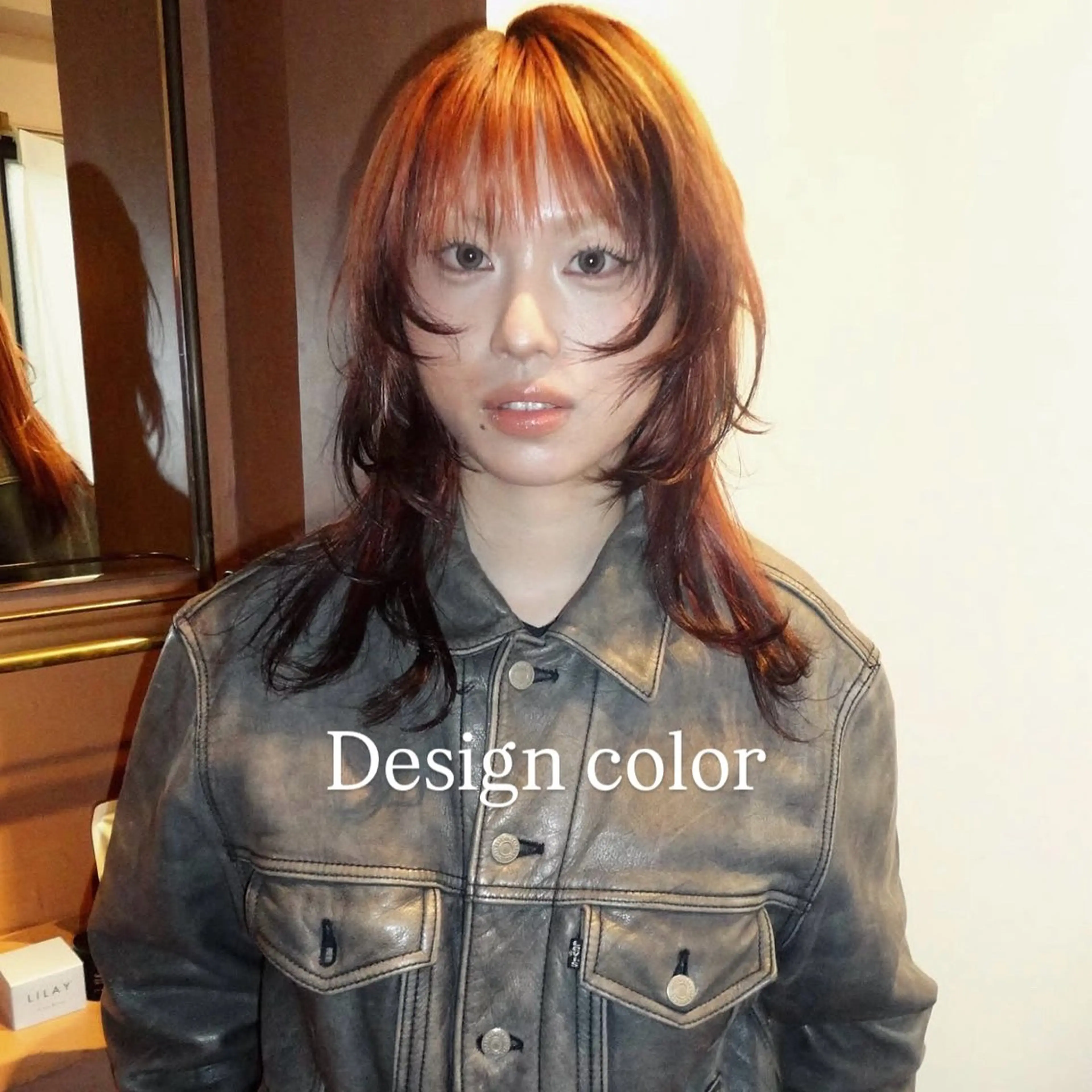 セミロング カラー 楪所属・チヒロ/ショートヘア /パーマのヘアスタイル