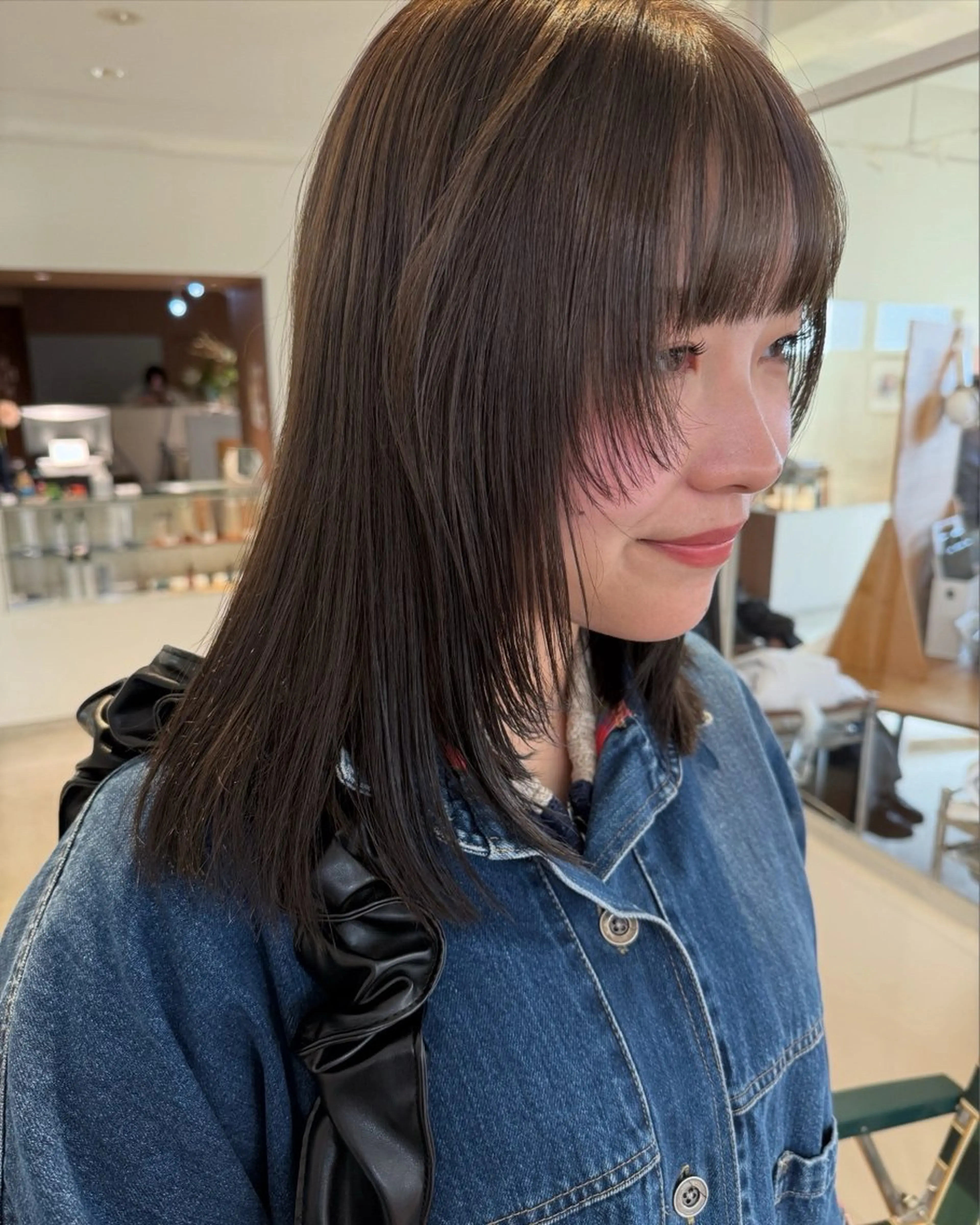 カラー ヘアカラー 南部 綾音のヘアスタイル