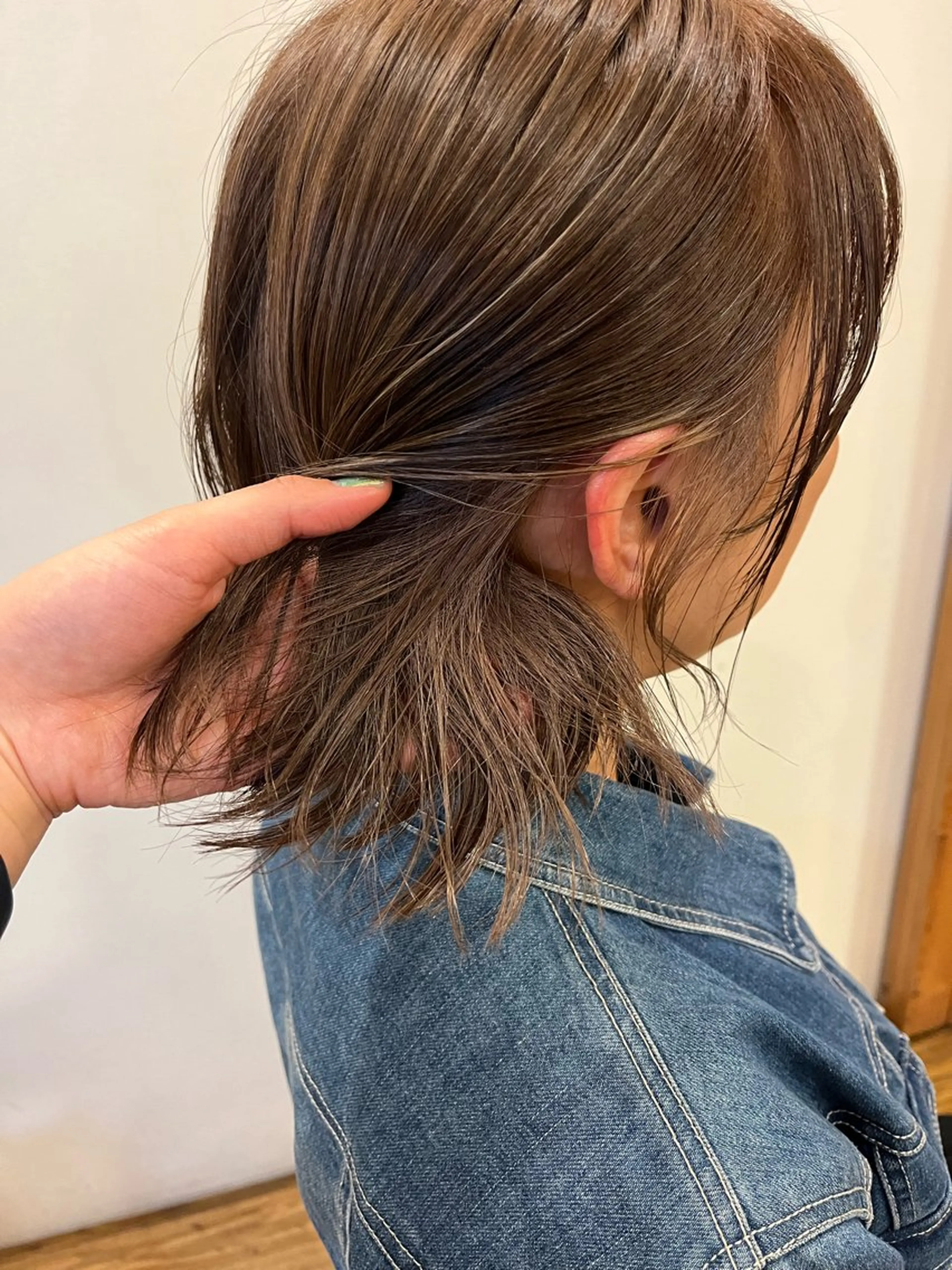 ミディアム anon所属・田中 結月のヘアスタイル