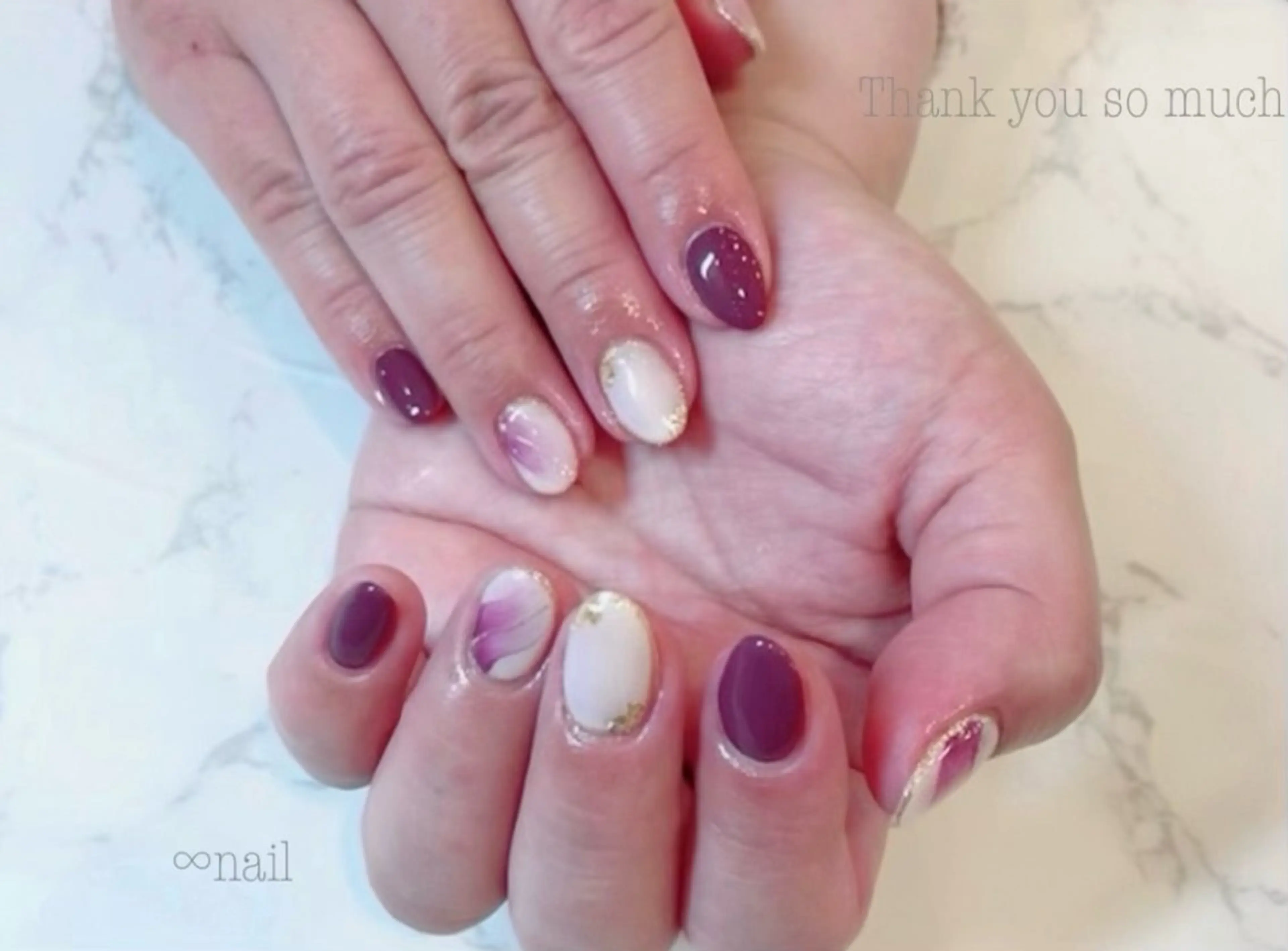 ネイル ジェルネイル パラジェル ♾nail 恵美のマツエク・マツパデザイン