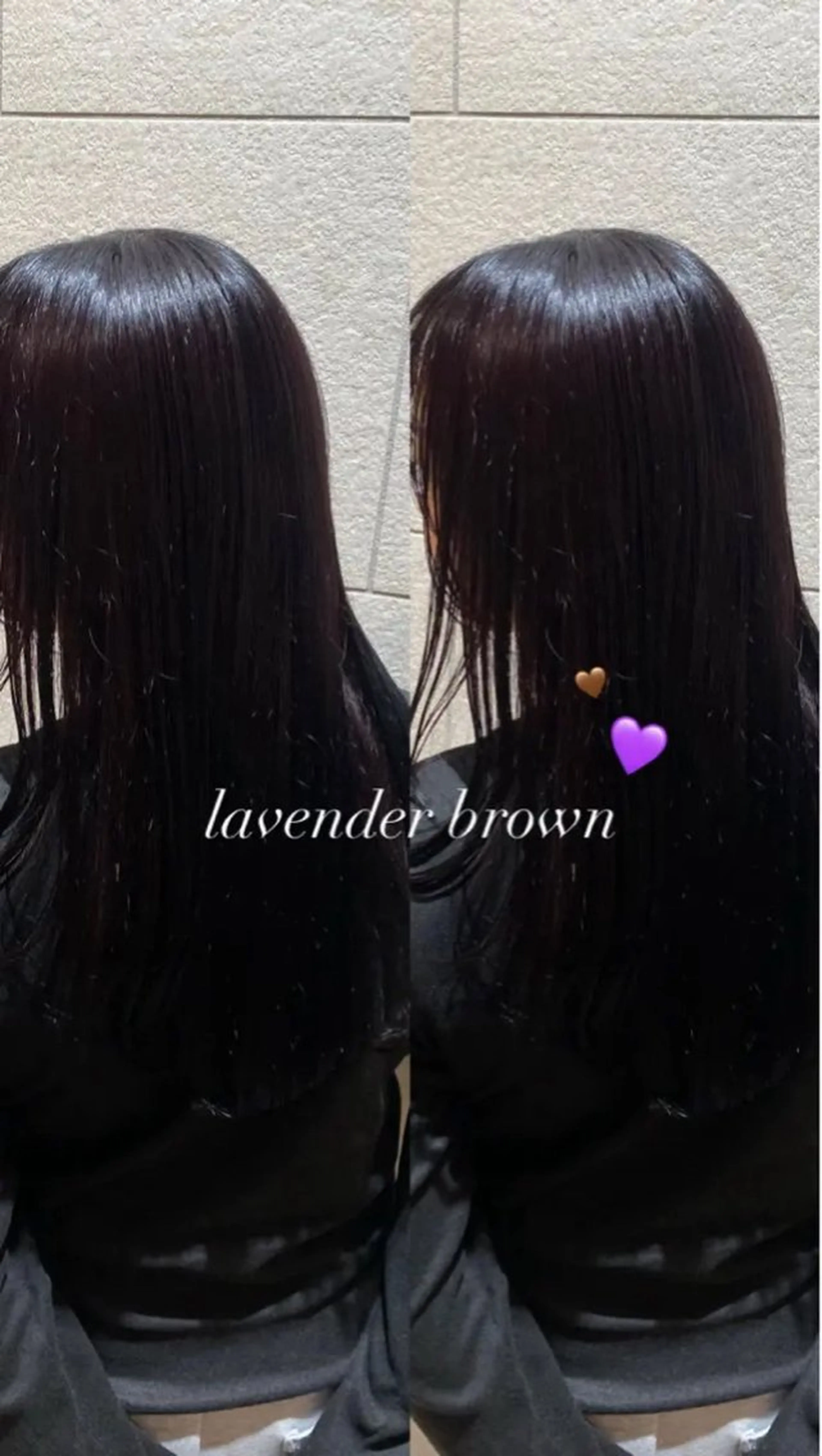 【肩下💜】🪽白髪染め🪽＋2ステップトリートメント🫧の写真