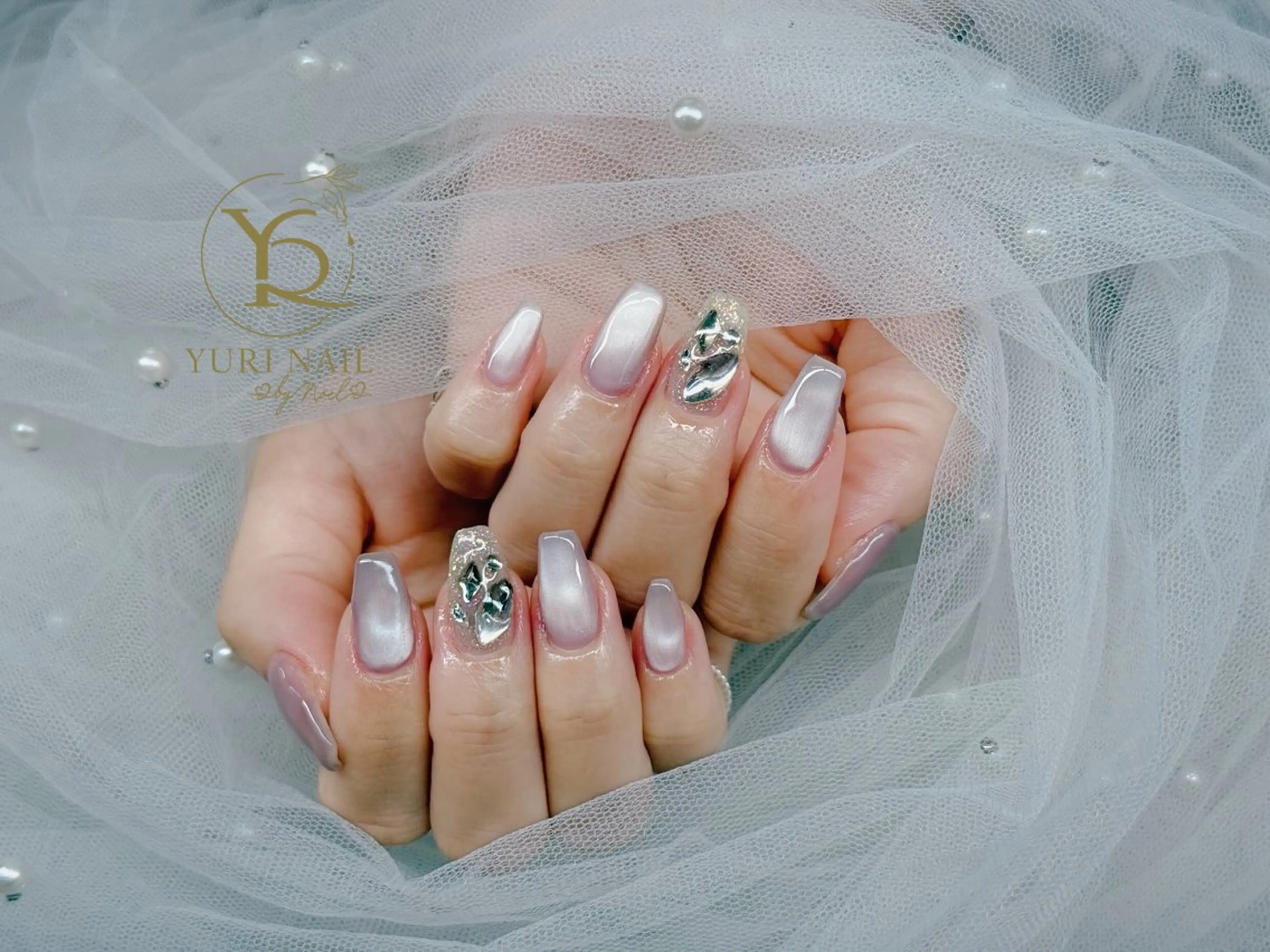 ネイル ハンドネイル フットネイル ハンドケア Kawaii Nail Salon所属・YURI NAIL NARITAのネイルデザイン