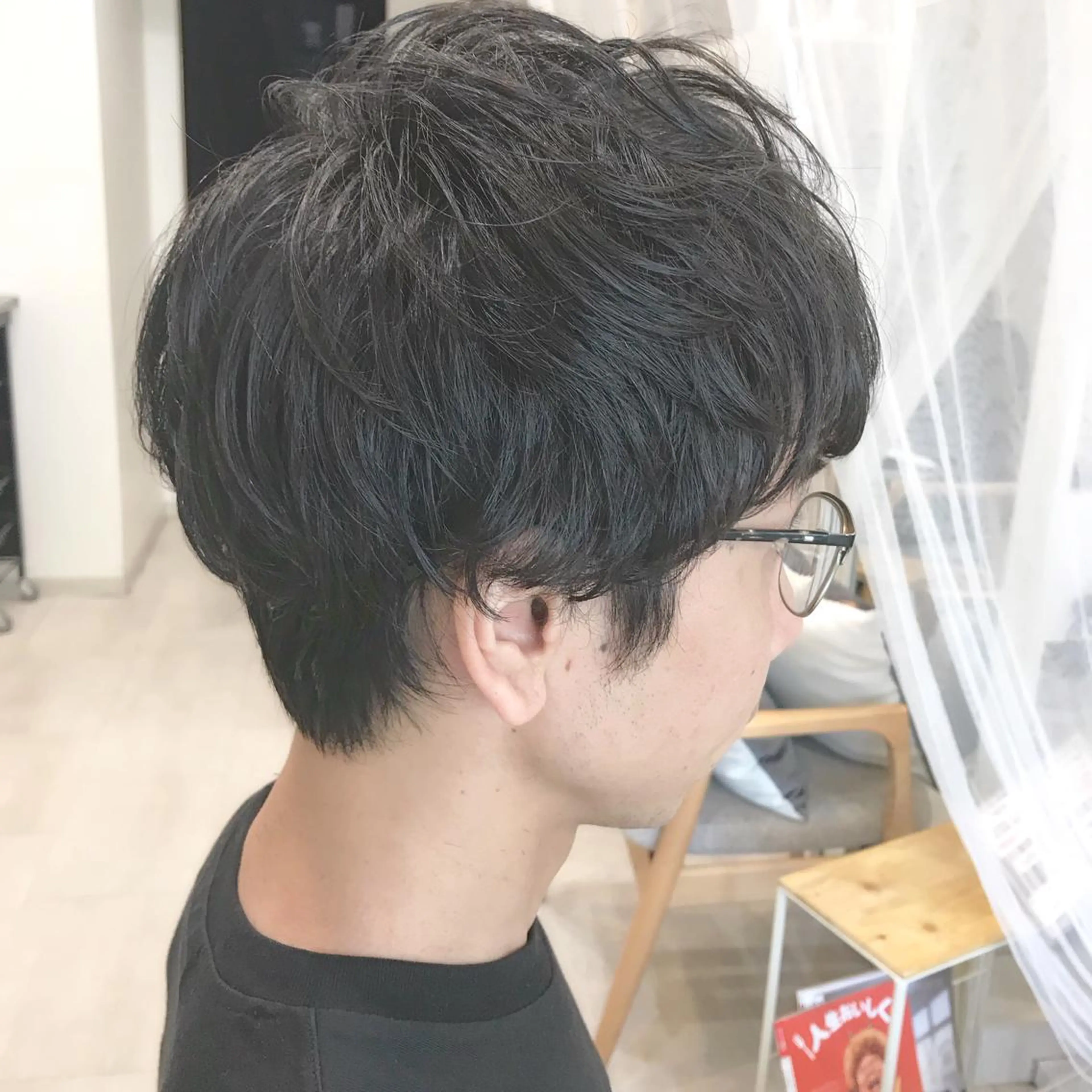 パーマ メンズ メンズパーマ ALVAREZ BARBER SHOP所属・takebuchi harukaのヘアスタイル