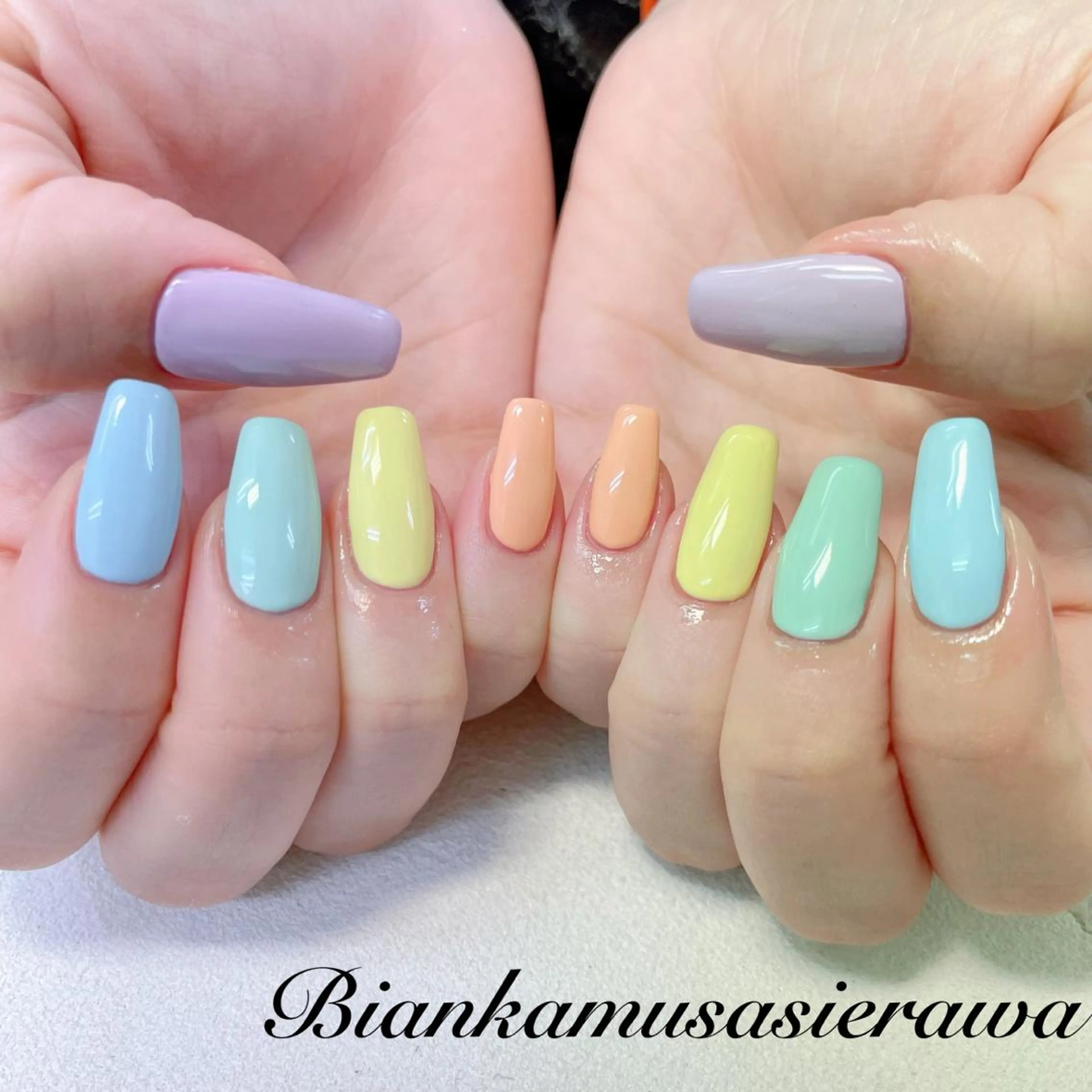 ネイル Bianca🎀 小野寺のネイルデザイン