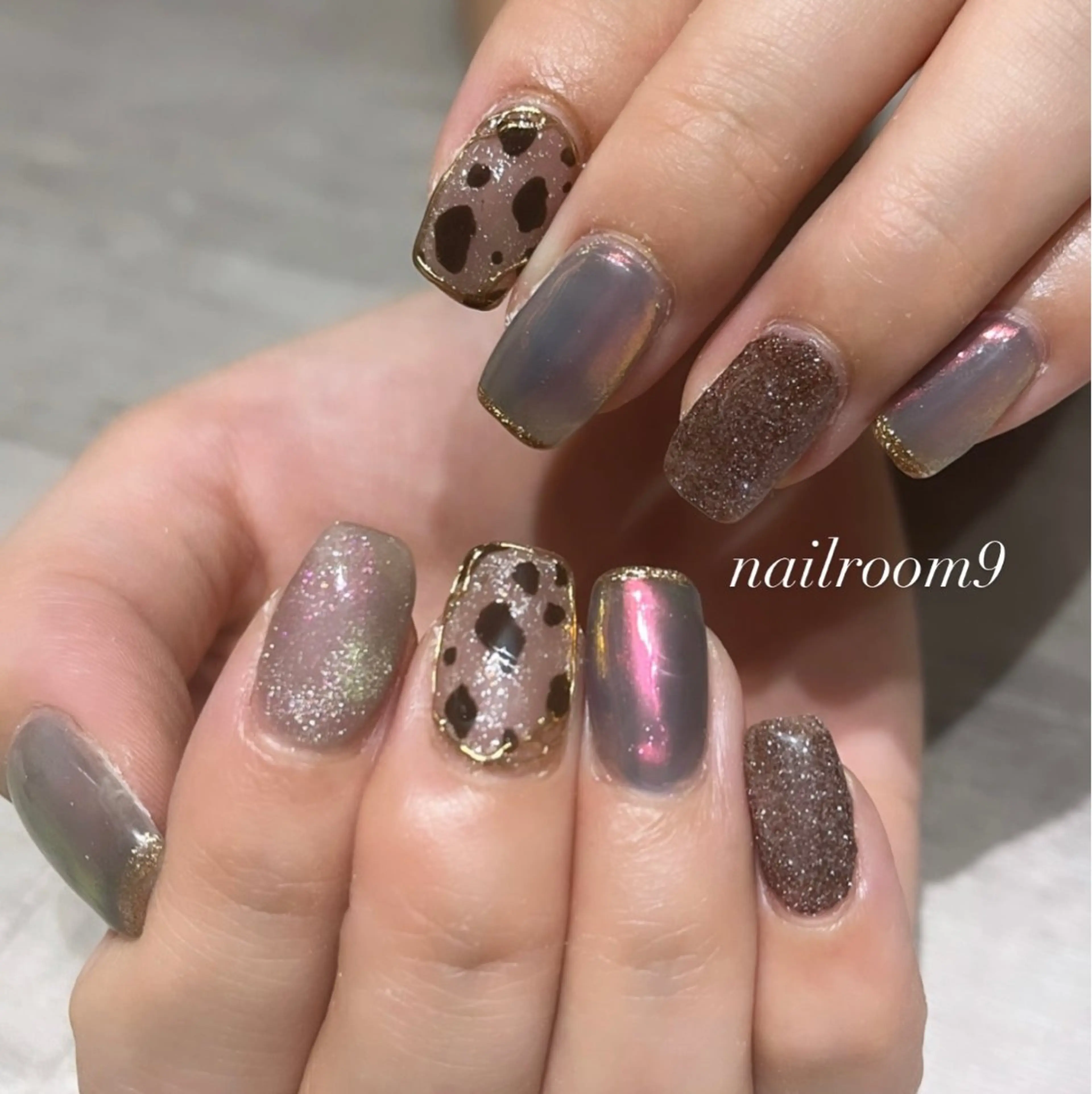 ネイル アートネイル ハンドネイル nail room9 ☺︎のネイルデザイン