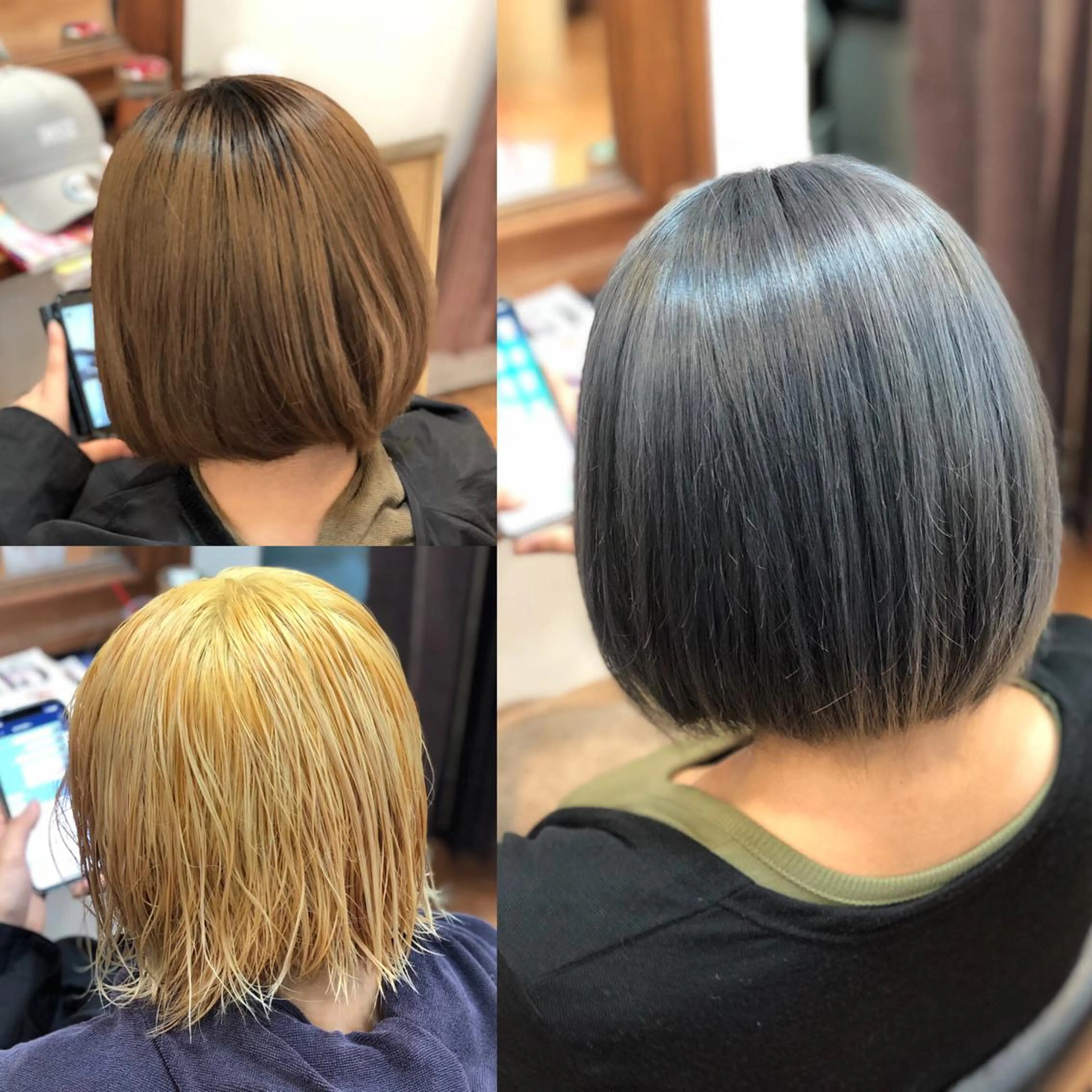 ショート ヘアカラー トリートメント LOCO Ko-kiのヘアスタイル
