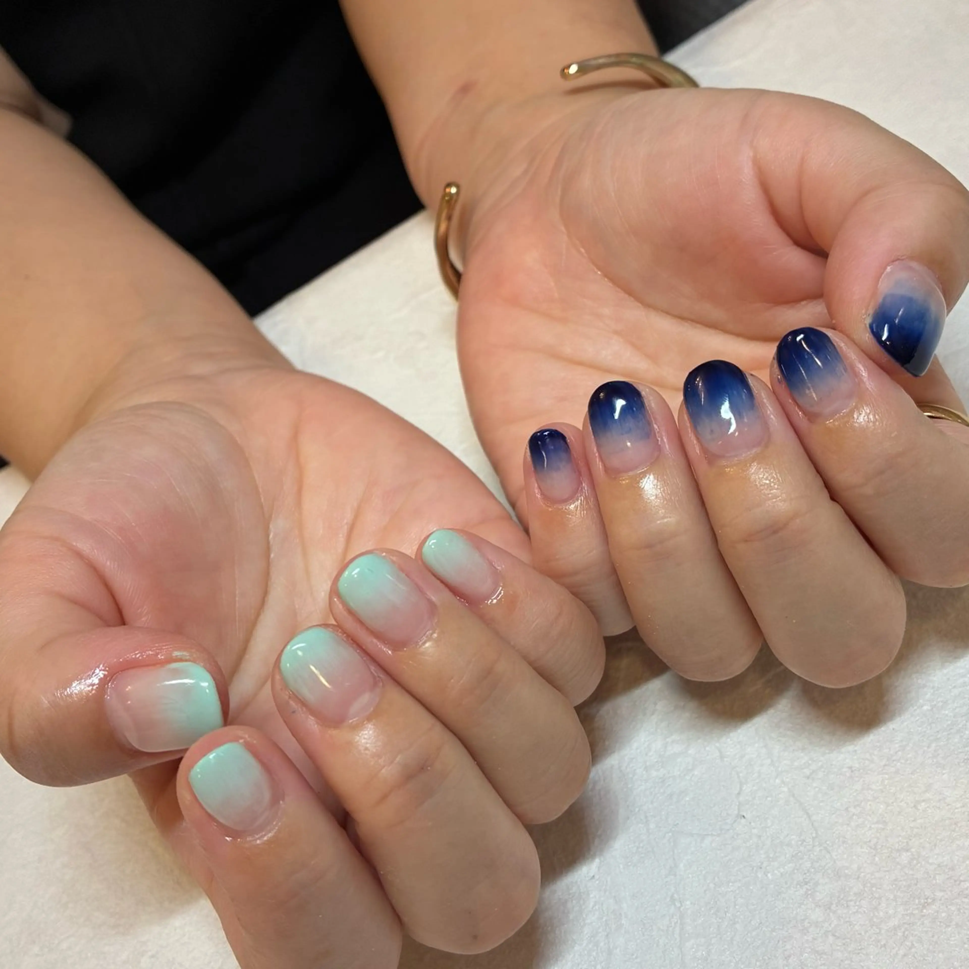 ネイル グラデーション ハンドネイル ジェヌインネイル 間宮のネイルデザイン