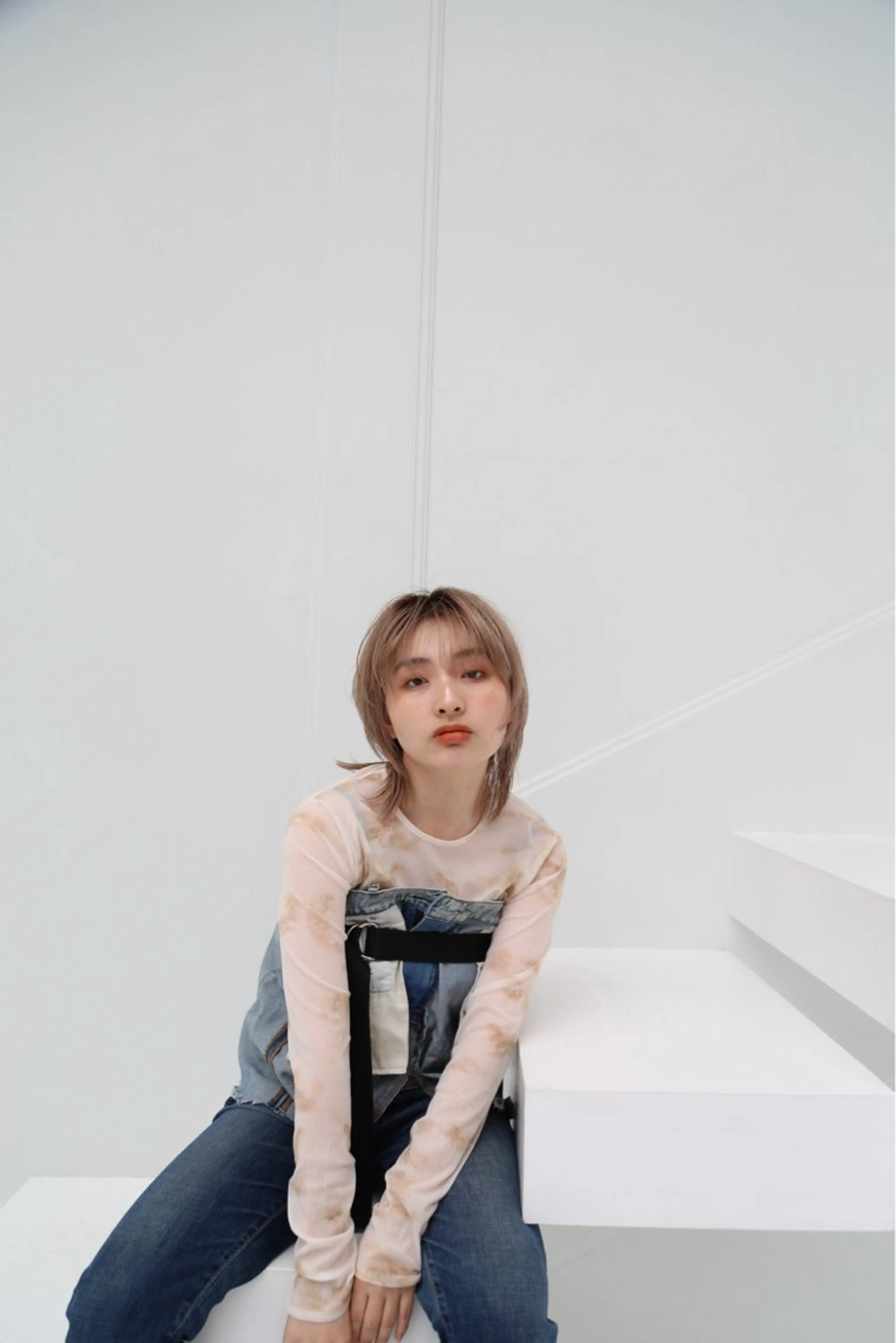 ショート カット トリートメント レイヤーパーマ/ ショートパーマ/横浜のヘアスタイル