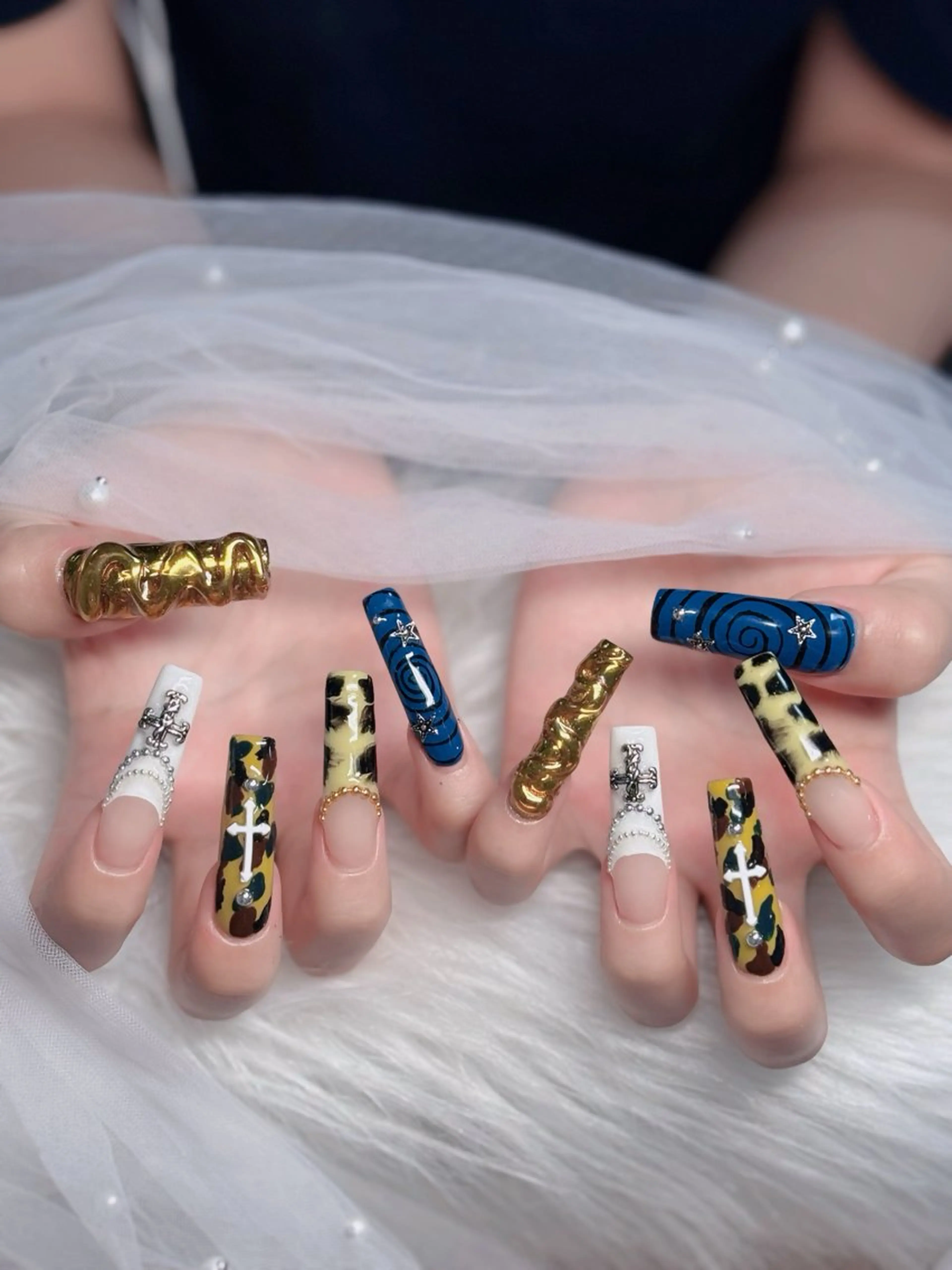 ネイル アートネイル 成人式 ジェルネイル ニュアンスネイル 夏ネイル ハンドネイル H.baby Nai Salon所属・neco H.babynailのネイルデザイン