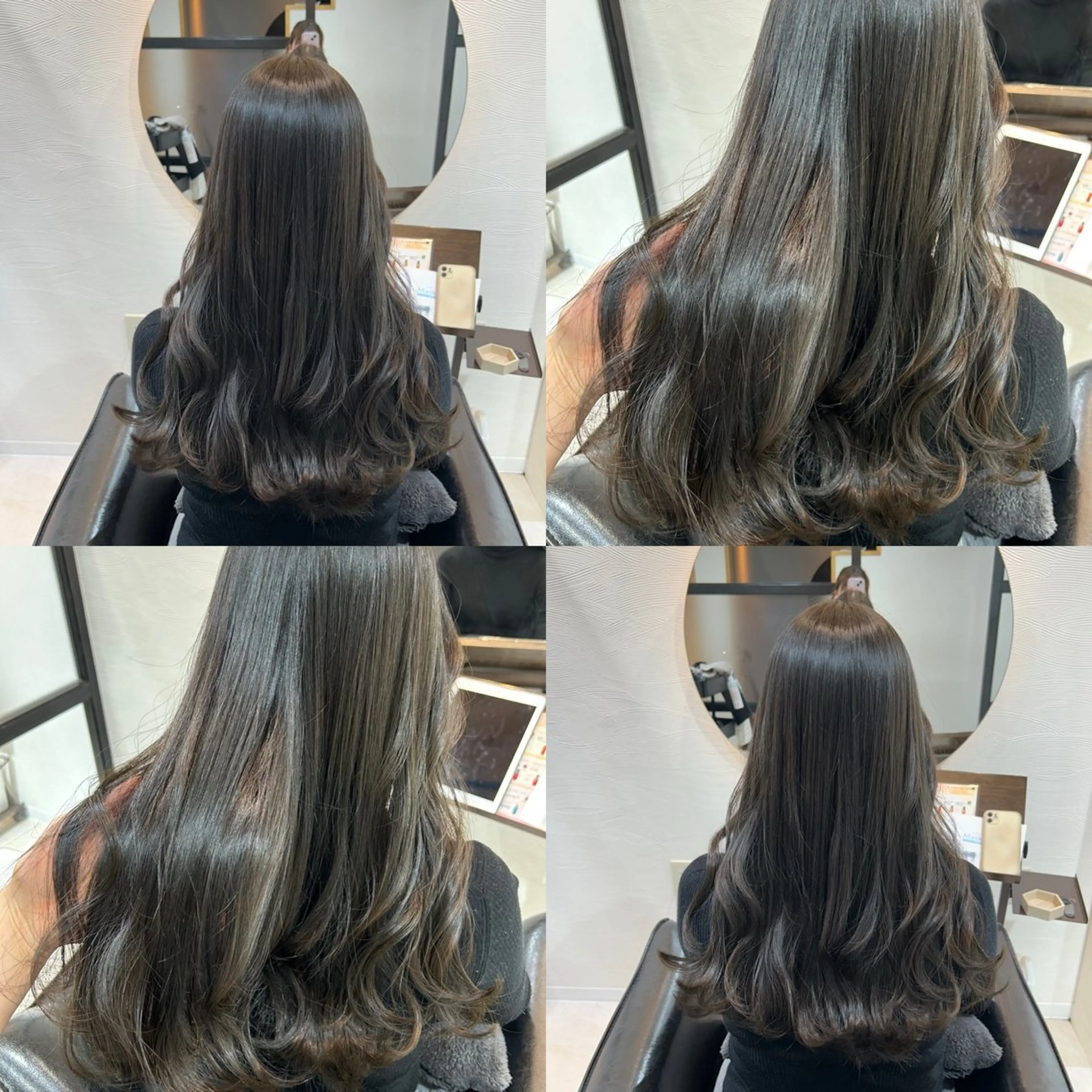 ロング カラー カット ヘアカラー トリートメント 🤍透明感/韓国風 🤍サクラギヒトミのヘアスタイル
