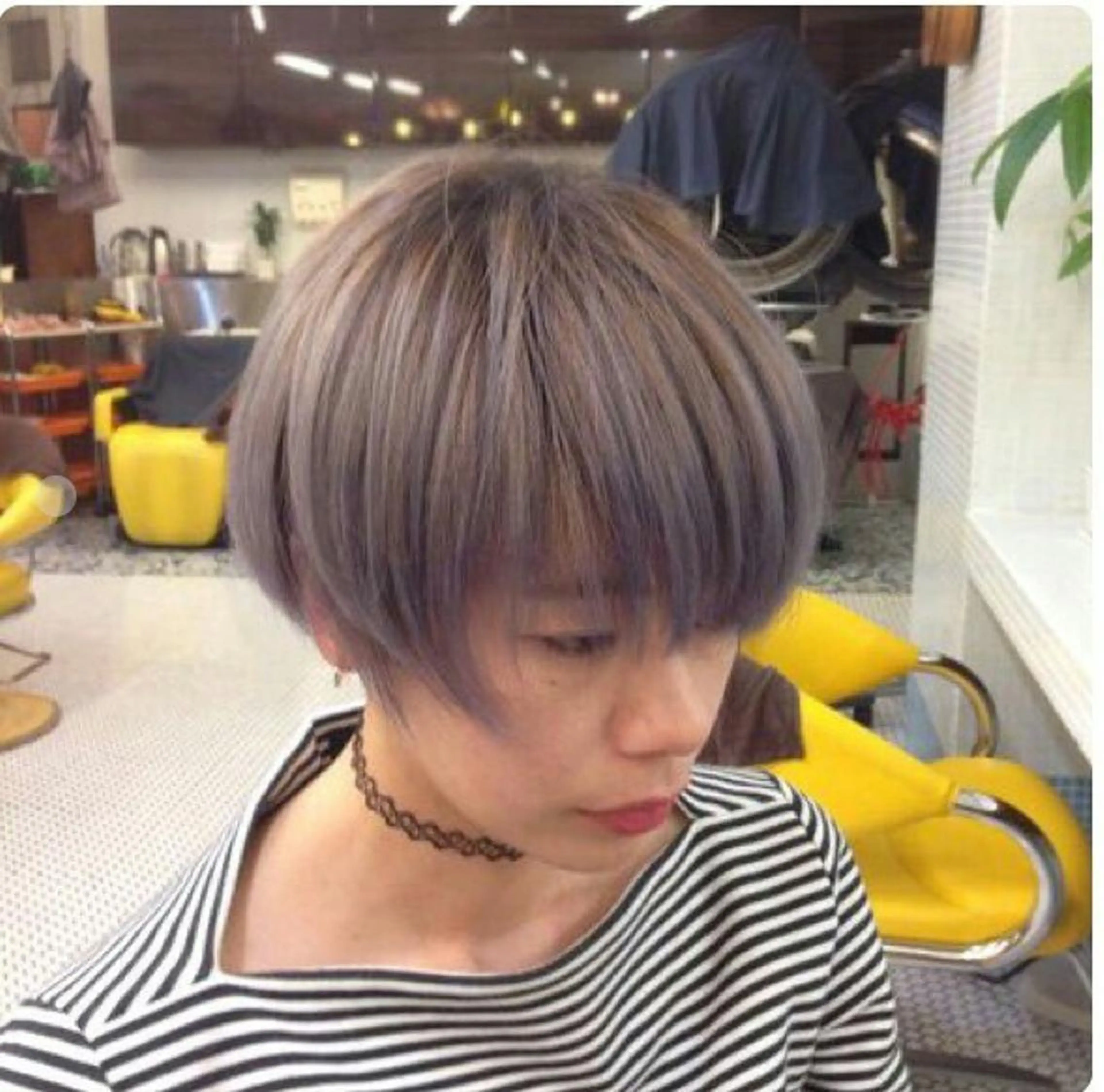 ショート カラー ⛑️髪質改善請負人 ⛑️ヤマザキタカヒトのヘアスタイル