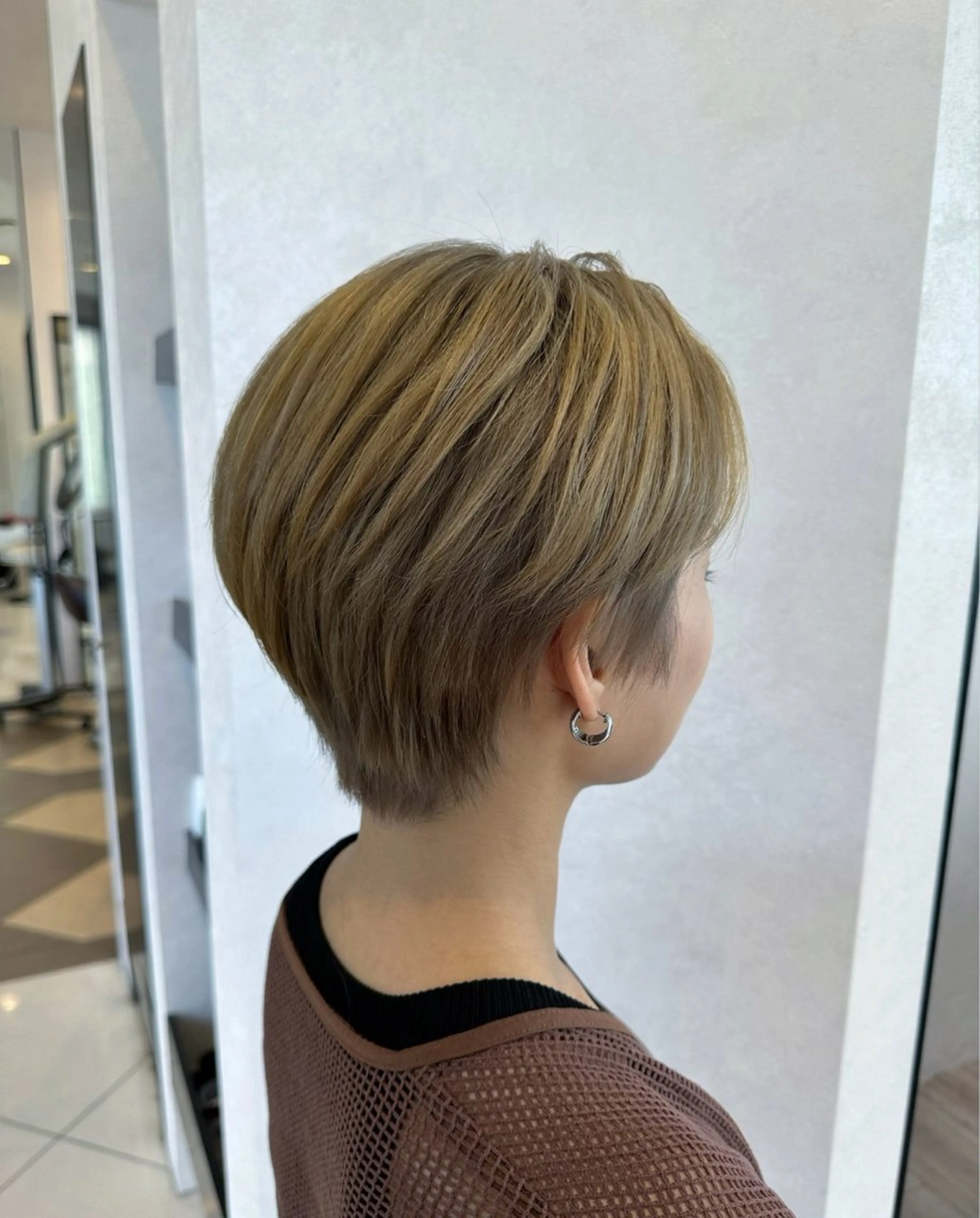 ショート hair＆makeEARTH前橋店所属・上村 菜月のヘアスタイル